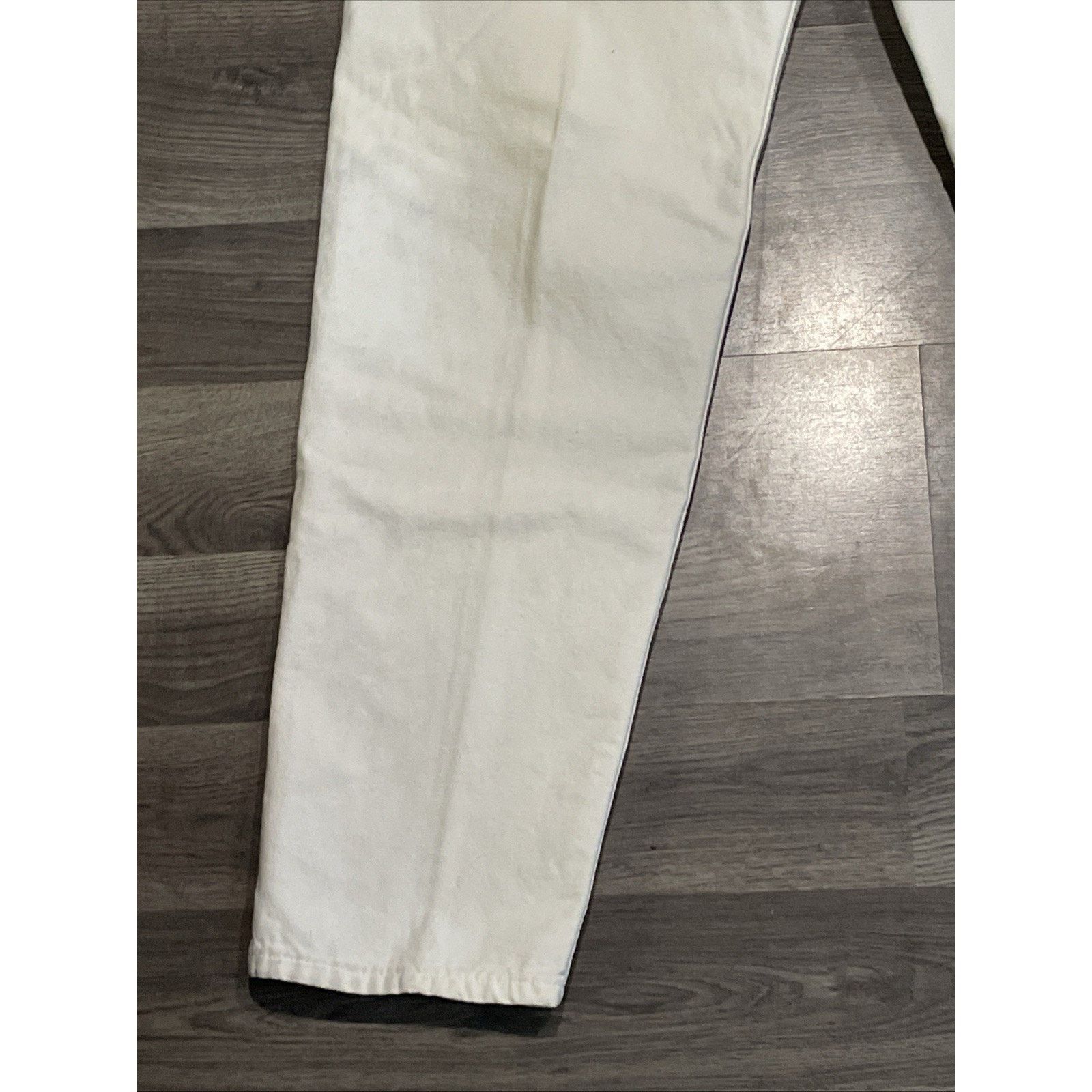 Levi's Vintage 1960s White W/White Tab Levi Strauss Jeans 34x32 Size US 34 / EU 50 - 13 Thumbnail