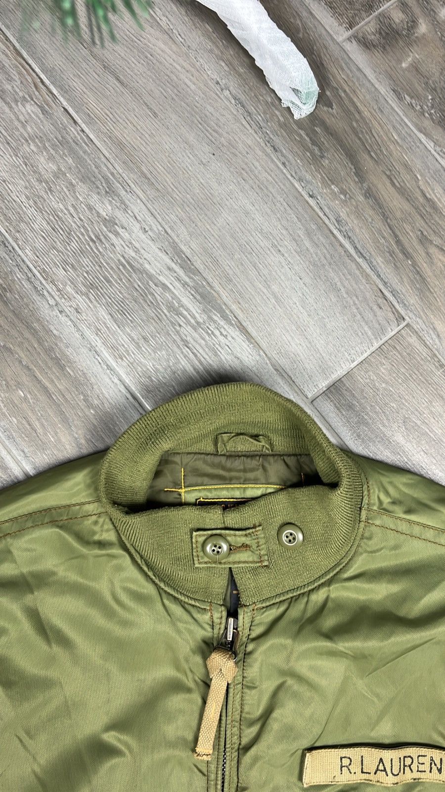 Polo Ralph Lauren × Vintage Rare❗️Vintage Nylon Ralph Lauren Polo Jeans Company bomber Size US L / EU 52-54 / 3 - 13 Thumbnail