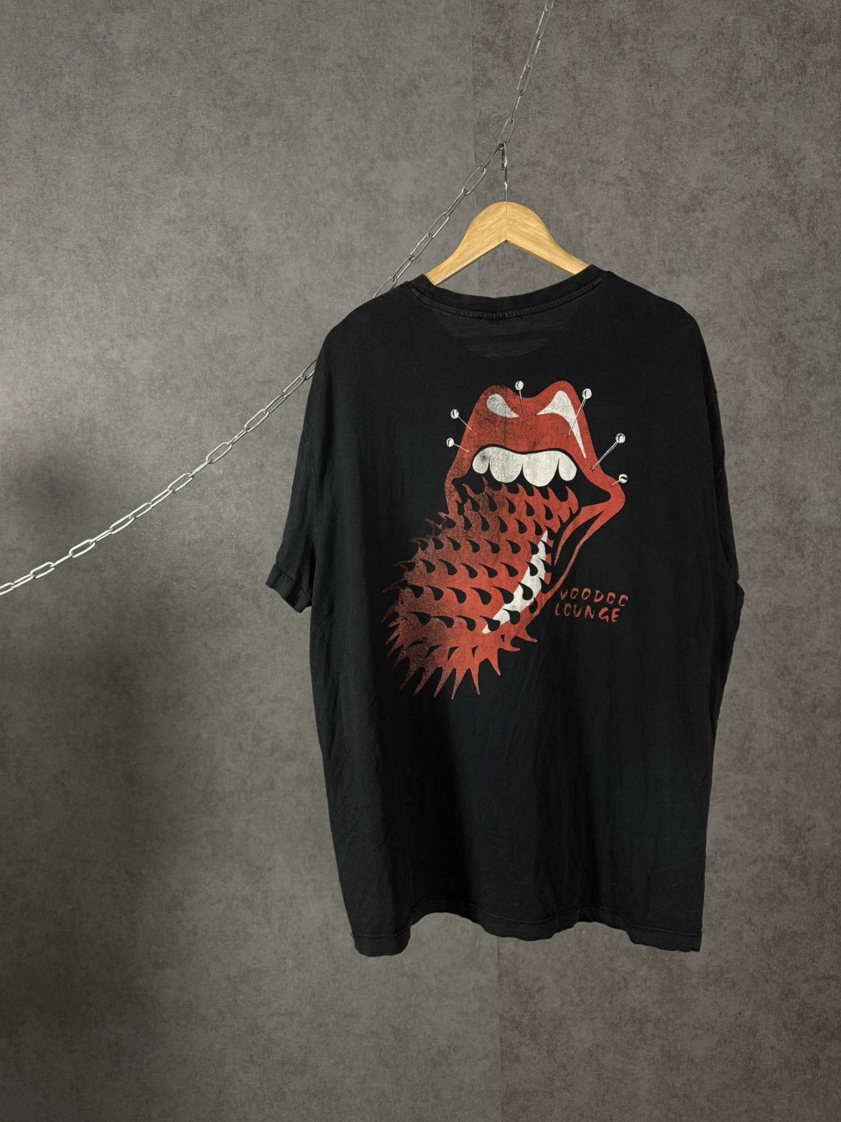 The Rolling Stones The Rolling Stones rock band overprinted tee Size US XL / EU 56 / 4 - 2 Thumbnail