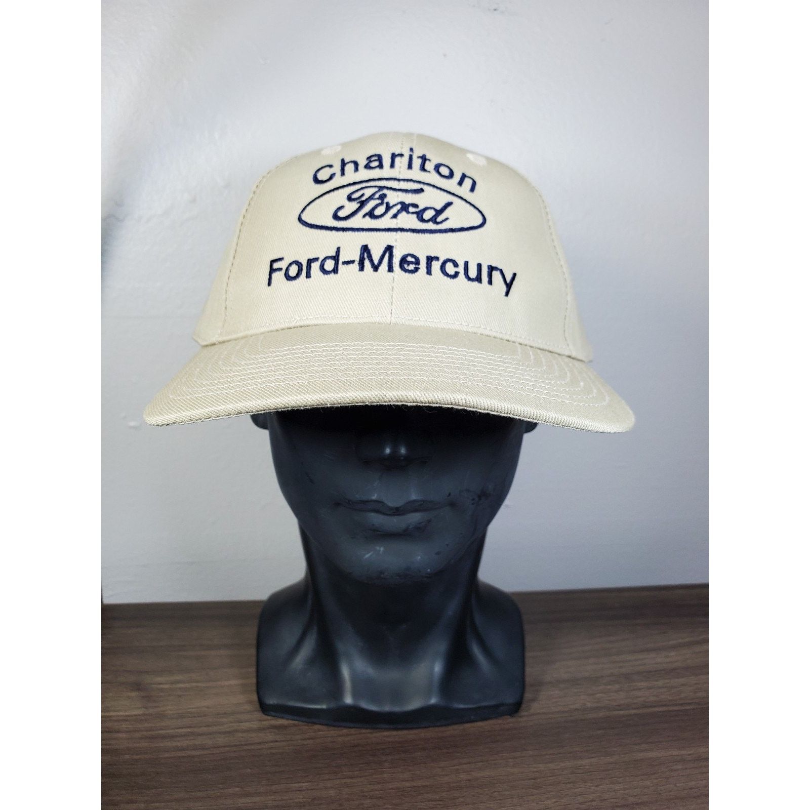 Ford × Vintage Vintage Chariton Ford Mercury Hat Cap IOWA Car Dealer IA Size ONE SIZE - 4 Thumbnail