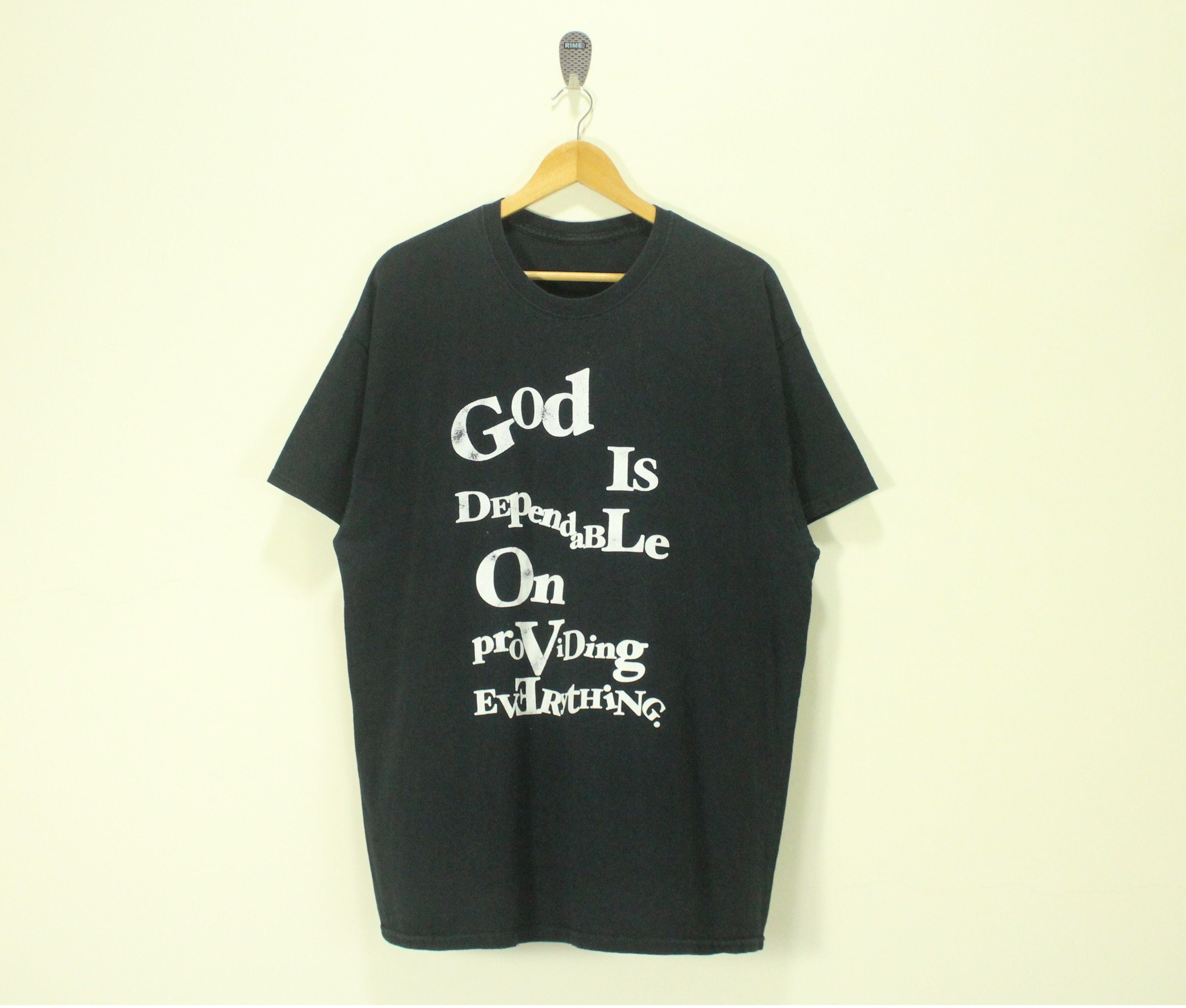 Vintage Distressed T Shirt faded sunfaded destroyed thrashed Size US XL / EU 56 / 4 - 2 Thumbnail