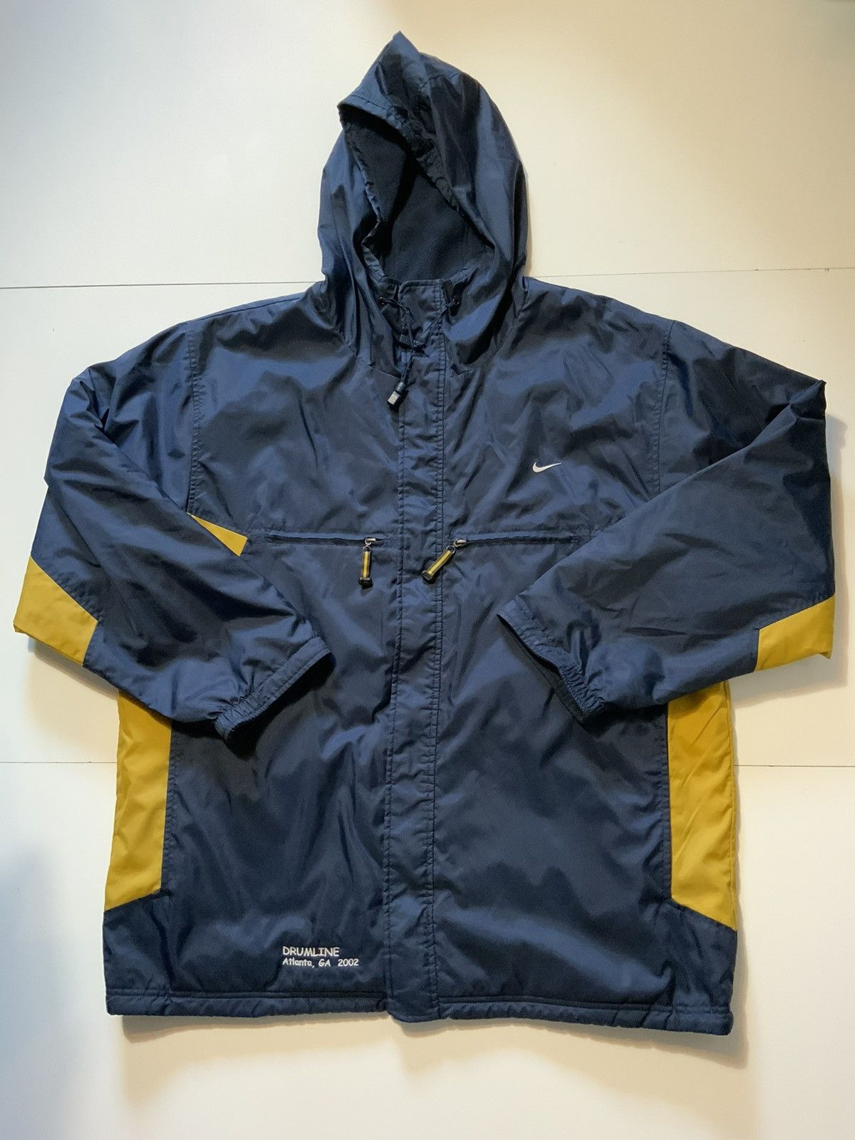 Nike × Vintage Nike 2002 Drumline Movie Nick Cannon Cast Crew Parka Jacket Size US XXL / EU 58 / 5 - 1 Thumbnail