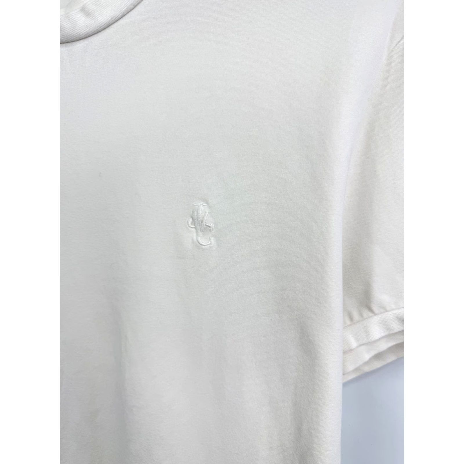Versace VINTAGE Versace T-Shirt Men L White 90s Y2K Rare Cotton Crew Neck Short Sleeve Shirt Size US L / EU 52-54 / 3 - 4 Thumbnail