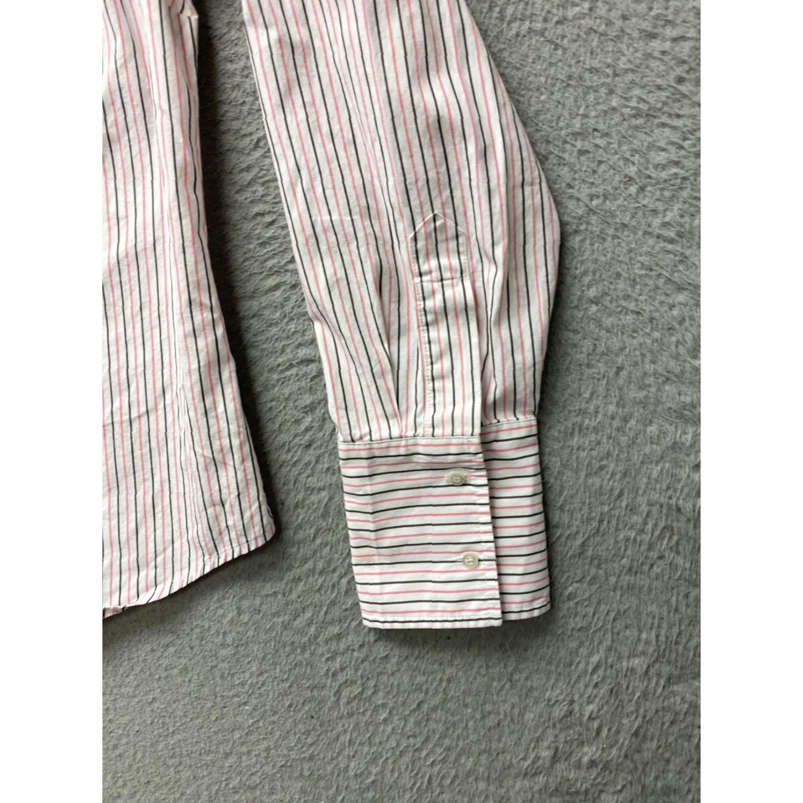 J.Crew J. Crew Button Shirt Women's 12 Multicolor Striped Long Sleeve Casual Workwear Button-Up Shirts Mens? Size XL / US 12-14 / IT 48-50 - 2 Thumbnail