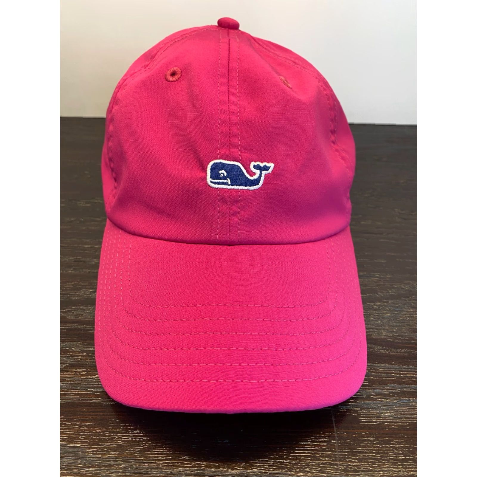 Vineyard Vines VINEYARD VINES Hat Mens One Size Pink Strapback Adjustable Whale Golf Tennis Baseball Cap Size ONE SIZE - 2 Thumbnail