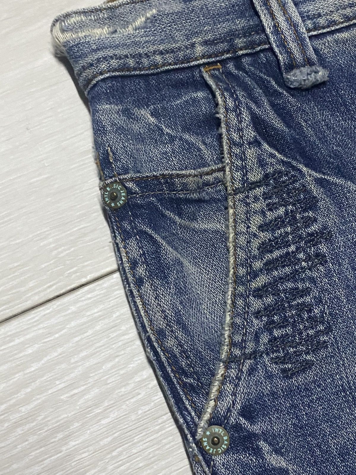 Maison Margiela Japanese Brand Patchwork Baggy Denim Margiela Style Size US 32 / EU 48 - 13 Thumbnail