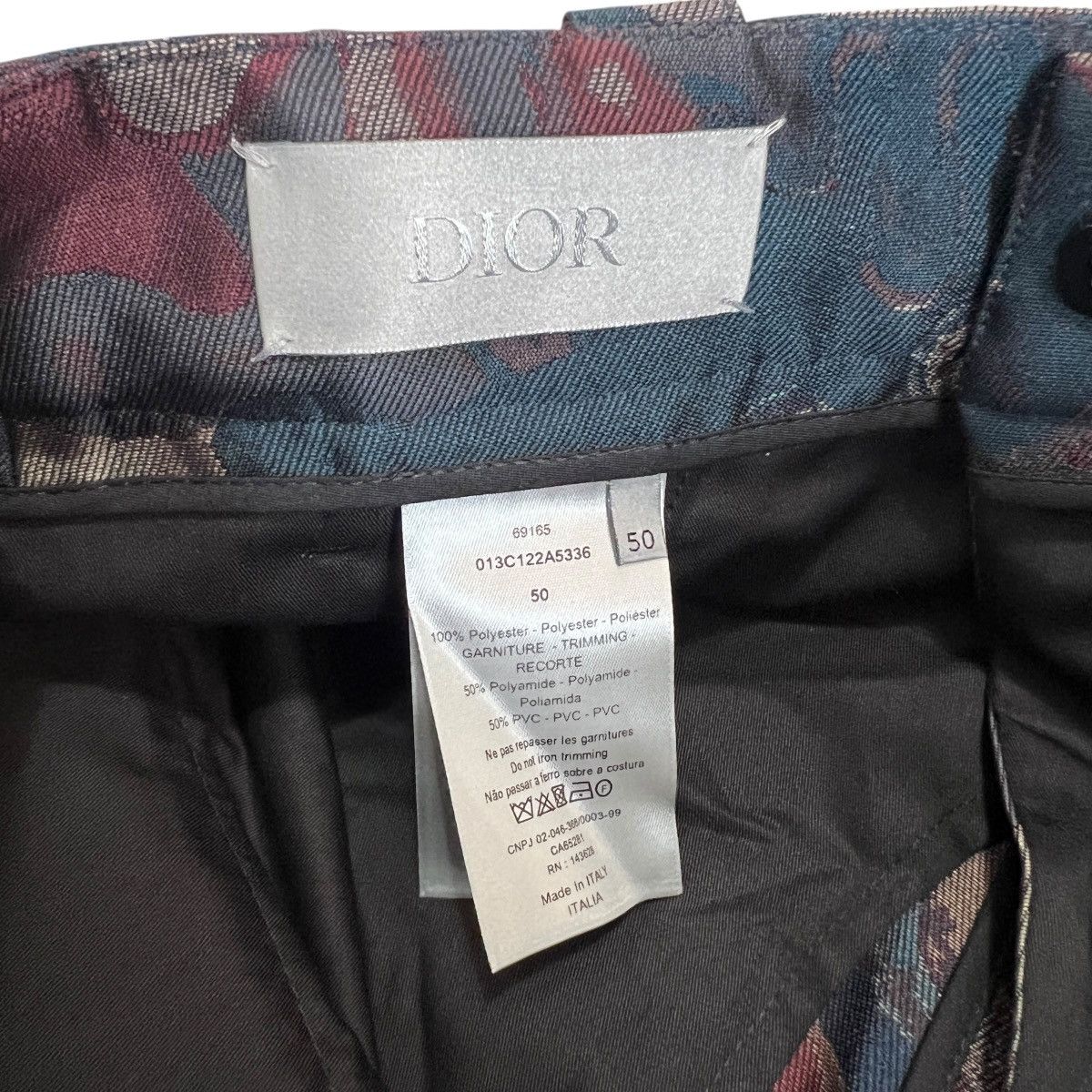 Dior DIOR 2021AW ×PETER DOIG Camouflage Jacquard Jacket pants Set Size US M / EU 48-50 / 2 - 8 Thumbnail