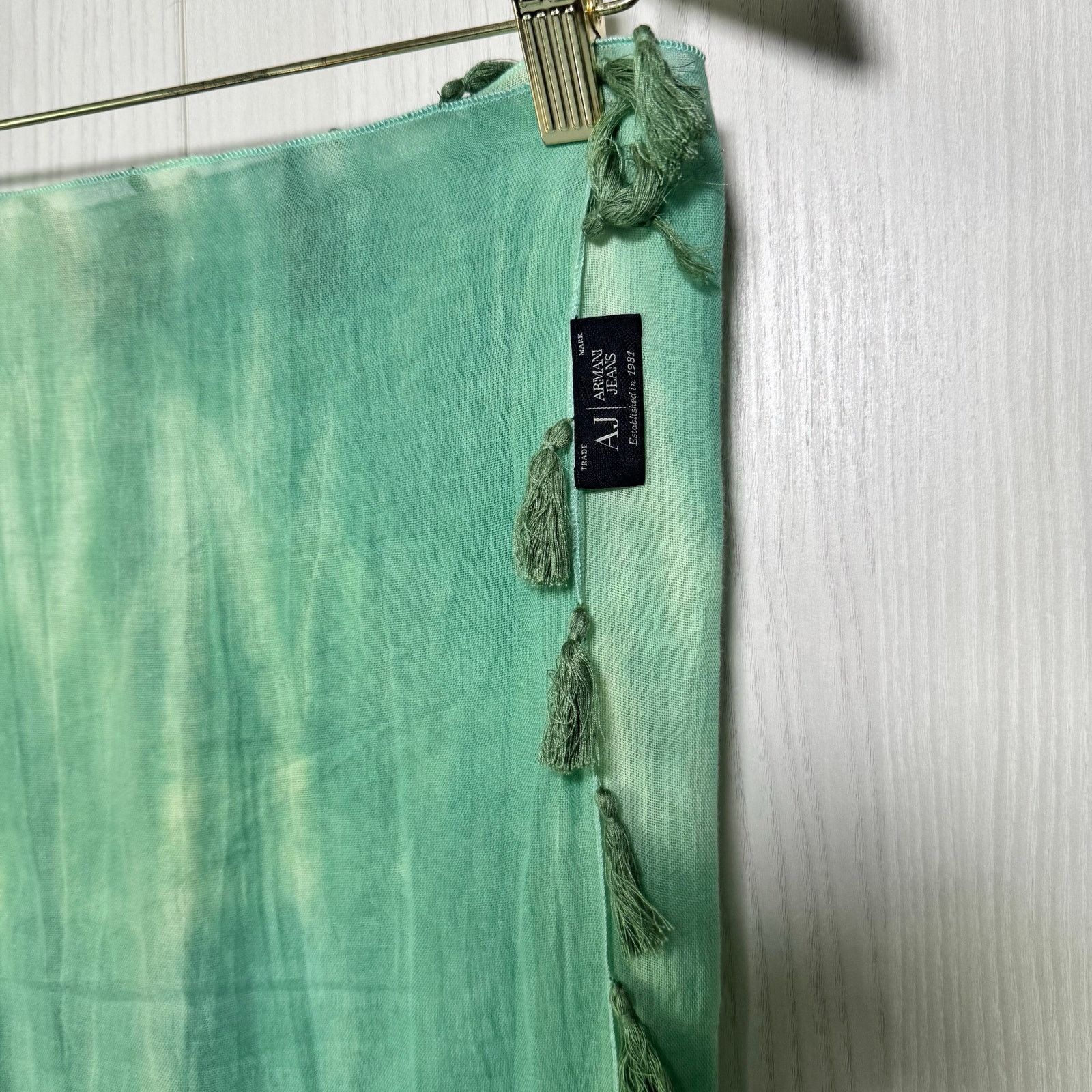 Armani Armani jeans large scarf Size ONE SIZE - 4 Thumbnail