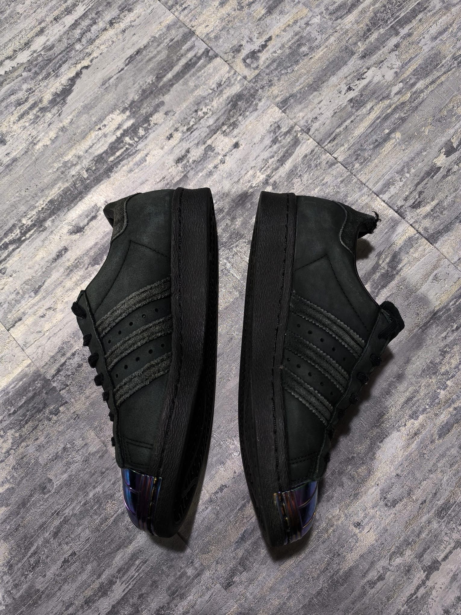 Adidas Adidas Superstar Suede 80s Metal Toe Iridescent Size US 8 / IT 38 - 5 Thumbnail