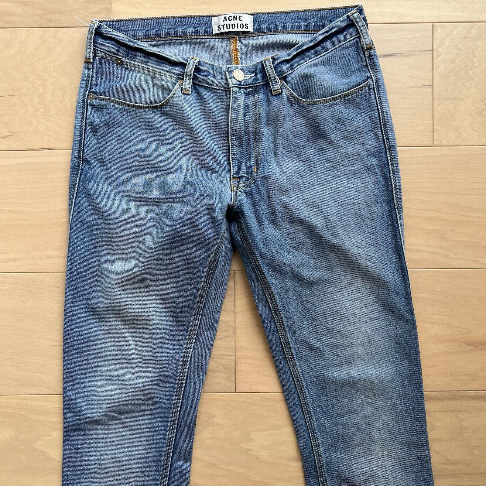 Acne Studios Max LT Vintage Jeans 31 Blue Blakonst Casual