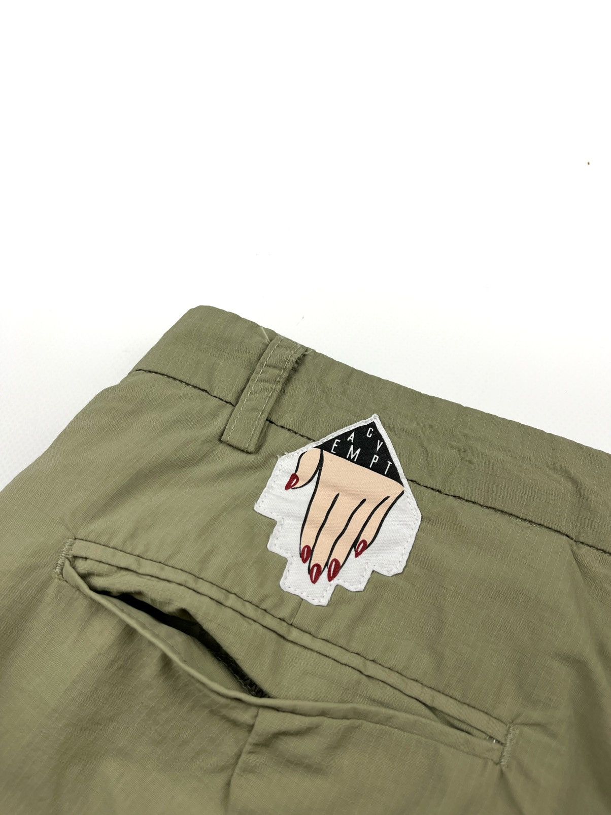 Cav Empt Cav Empt Tapered pleated tiptop chinos khaki Size US 34 / EU 50 - 6 Thumbnail