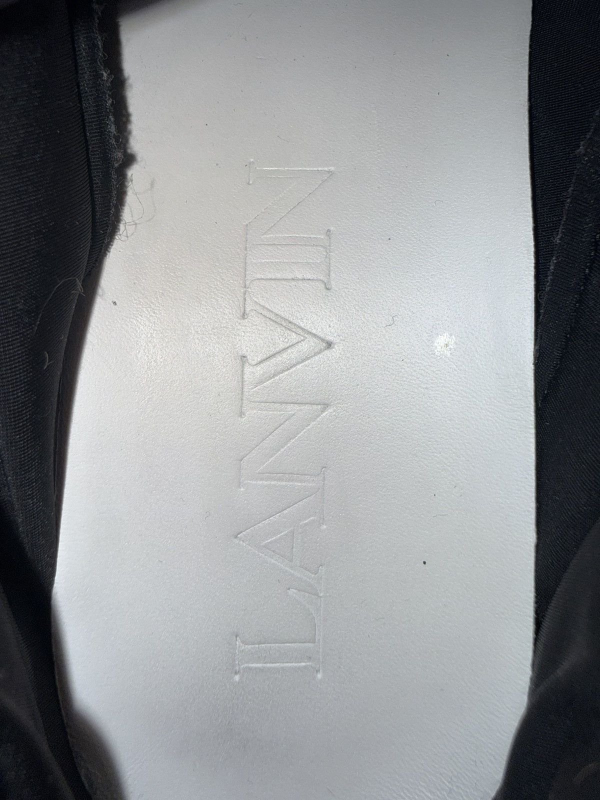 Lanvin Lanvin Curb Sneakers Black Glitter Size US 10 / EU 43 - 15 Thumbnail