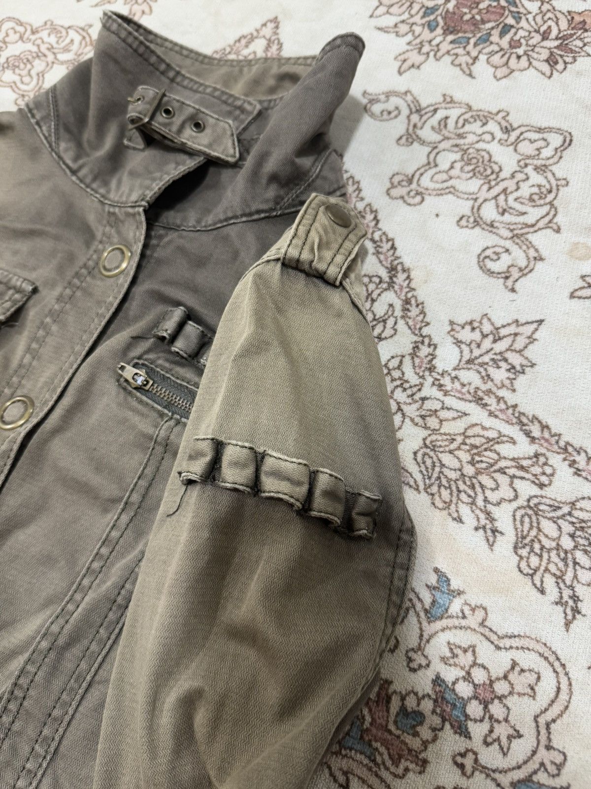 Japanese Brand × Vintage Vintage Upper Break Military Design Parka Jacket Size S / US 4 / IT 40 - 5 Thumbnail