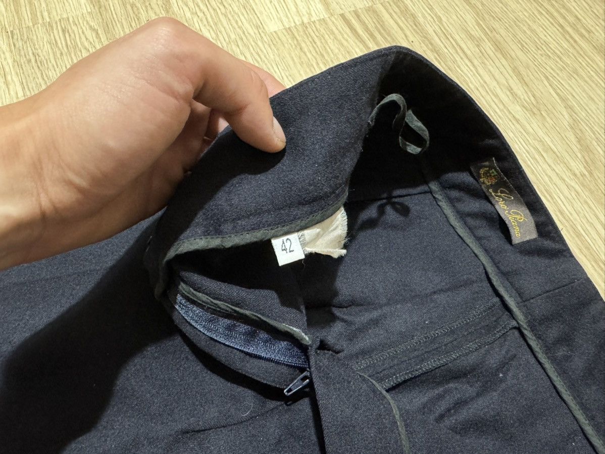 Loro Piana Loro Piana wool pants trousers 42 Size 28" / US 6 / IT 42 - 7 Thumbnail