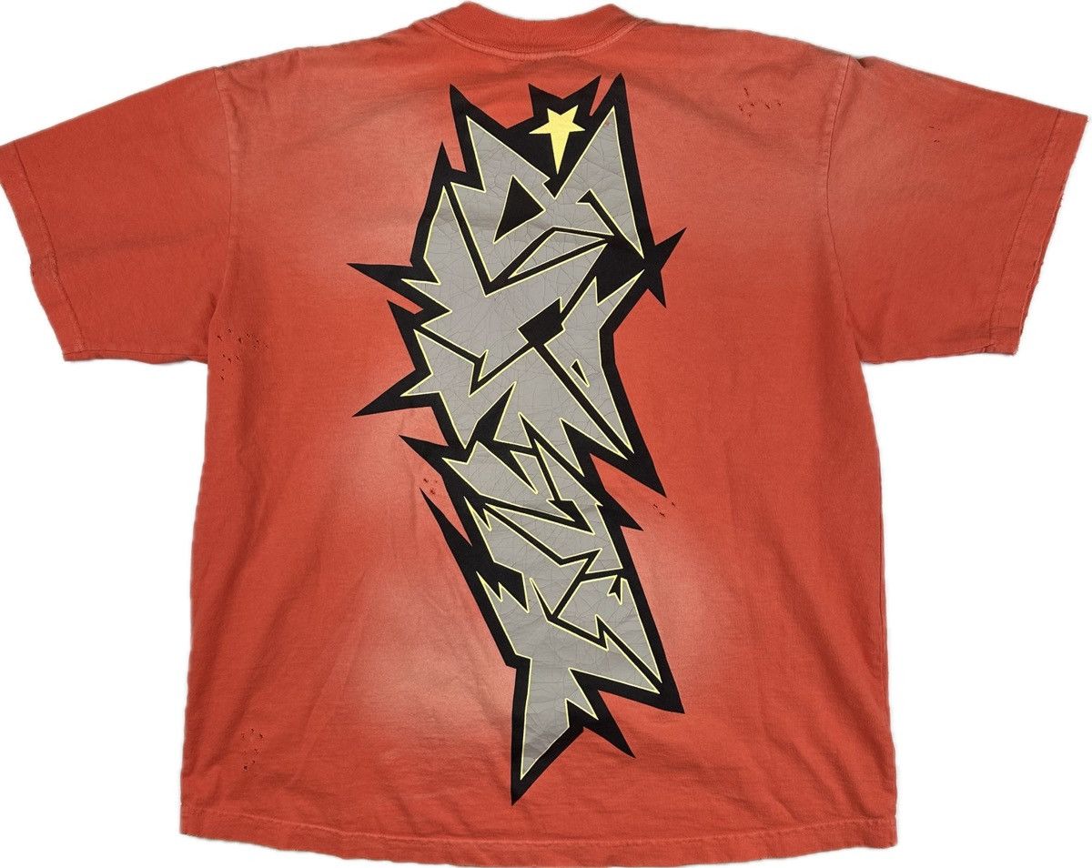 HELLSTAR Hellstar Cracked Print T-shirt Size US XL / EU 56 / 4 - 3 Thumbnail