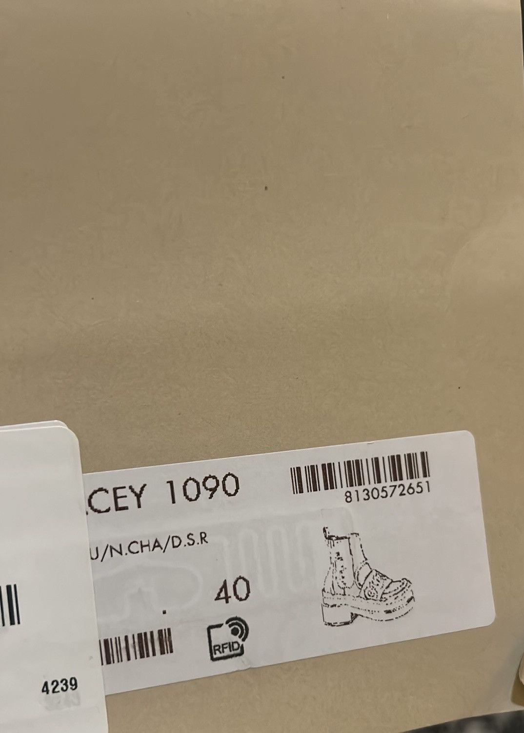 Gucci Gucci 60mm Logo Lettering Leather Boots Size US 10 / IT 40 - 8 Thumbnail