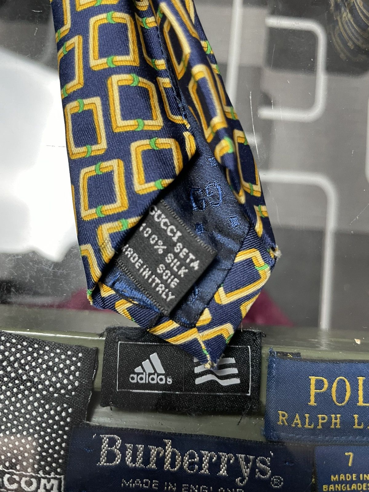 Gucci Vintage Gucci Tie Size ONE SIZE - 4 Thumbnail