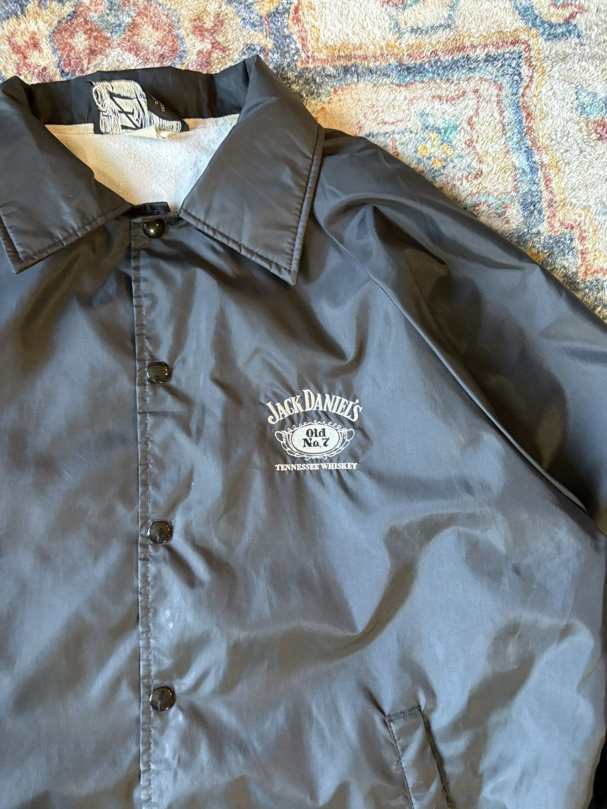 Vintage Vintage Jack Daniels Whiskey Snap-up Light Jacket Large Size US L / EU 52-54 / 3 - 4 Thumbnail
