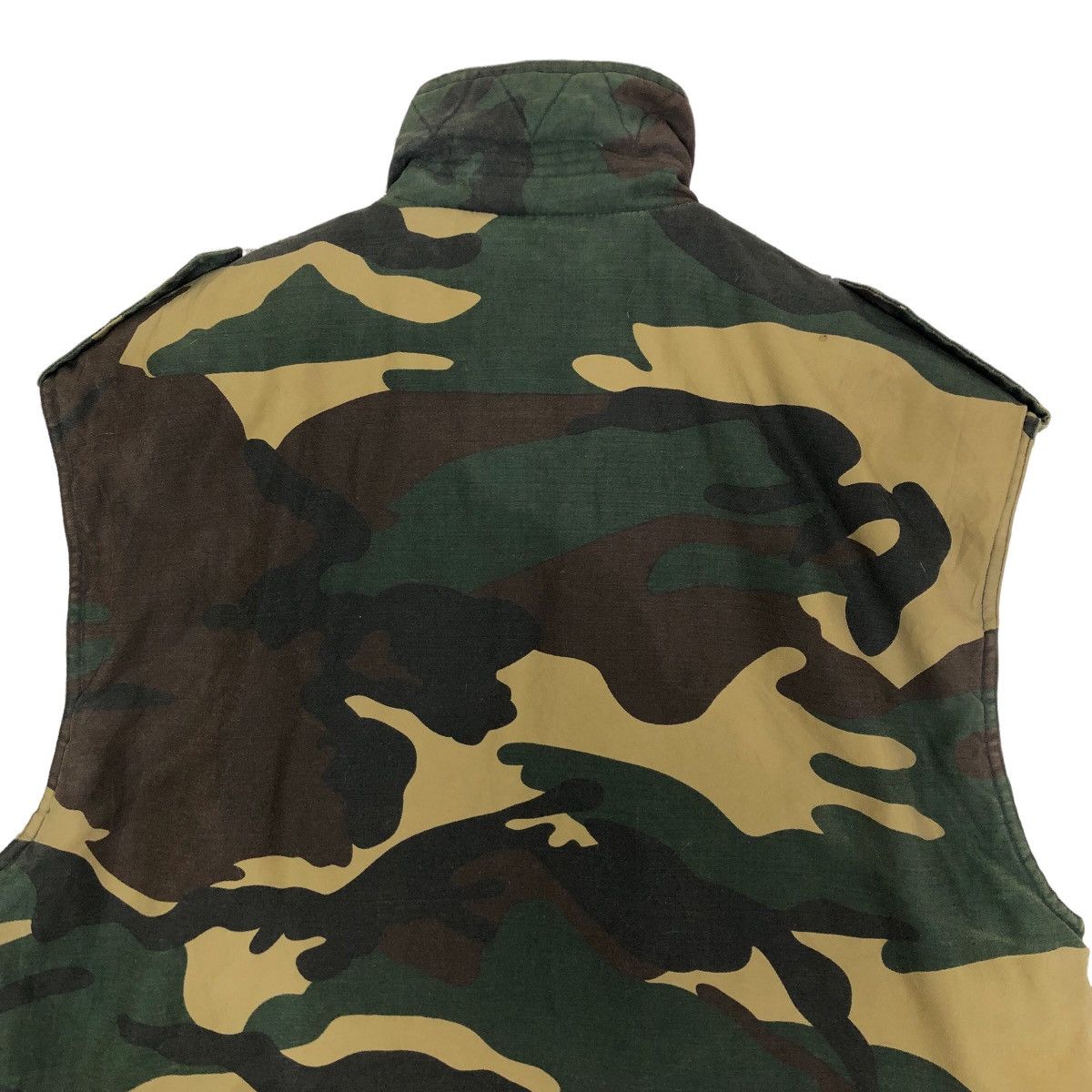 Vintage Vintage US Army Tactical Vest Camouflage Cargo Vest Size US L / EU 52-54 / 3 - 12 Thumbnail