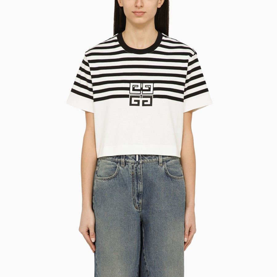 image of Givenchy O1D2Blof0124 T-Shirt In White, Women's (Size XS)