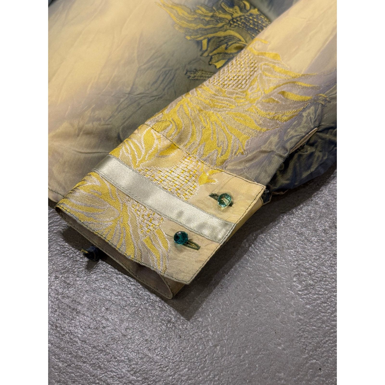 Roberto Cavalli 2000s Cavalli iridescent embroidered shirt Size M / US 6-8 / IT 42-44 - 7 Thumbnail