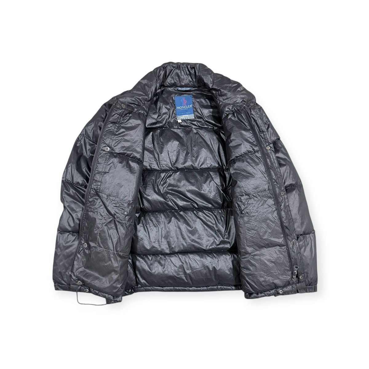 Moncler Vtg🔥90’s Moncler Grenoble Duvet Neuf Black Puffer Jacket Size US L / EU 52-54 / 3 - 2 Thumbnail