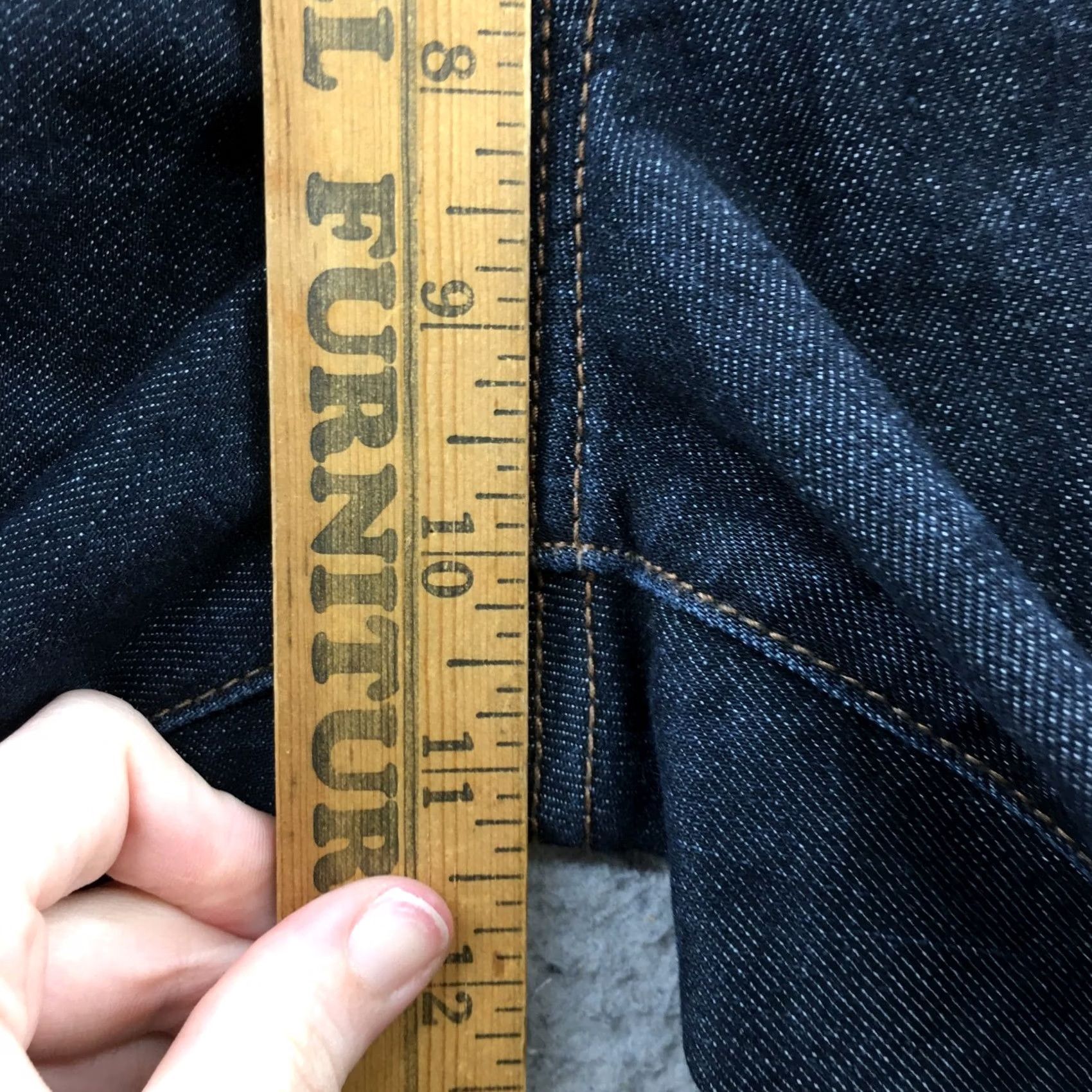 Old Navy Old Navy Original Skinny Jeans Womens 8 Blue Dark Wash Denim Zip Jeans 5-Pocket Regular Rise 32x31 Denim Slim Fit Womens Size 30" / US 8 / IT 44 - 7 Thumbnail