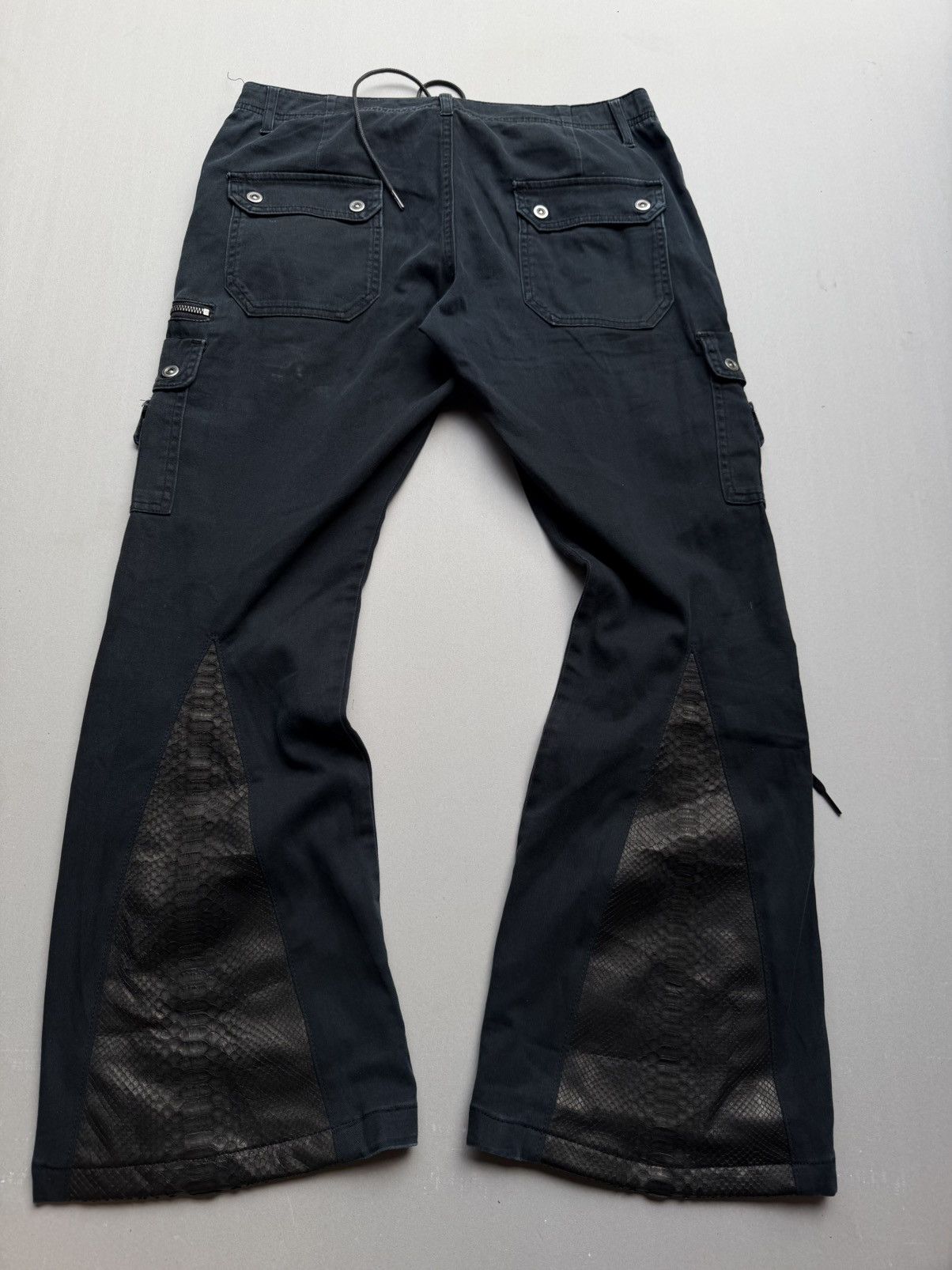 semanticdesign M lace-up flare cargo pants Size US 33 - 4 Thumbnail