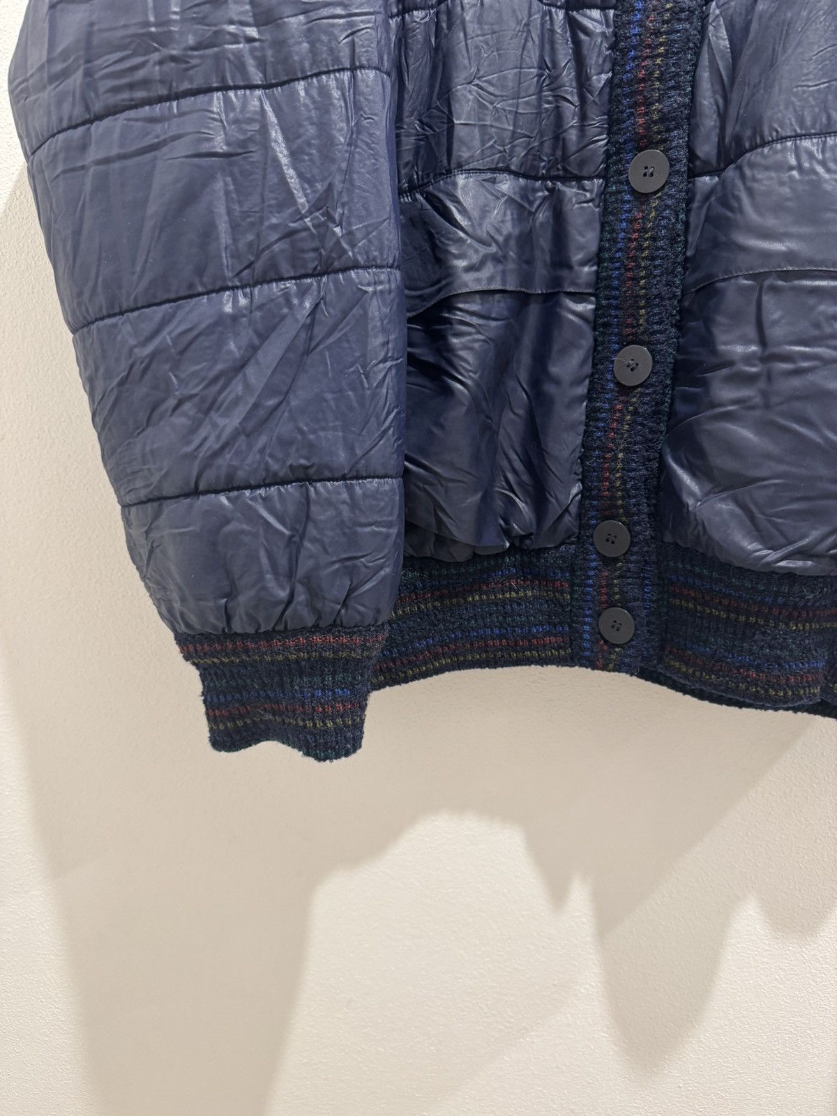 Missoni × Vintage Missoni bomber jacket 80s two sides blue wool/mohair/alpaca Size US L / EU 52-54 / 3 - 11 Thumbnail