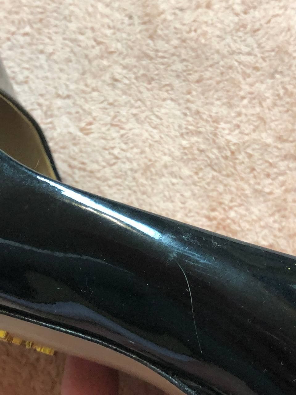Prada Luxury Prada Patent Leather Black High Heels Size US 8 / IT 38 - 18 Thumbnail