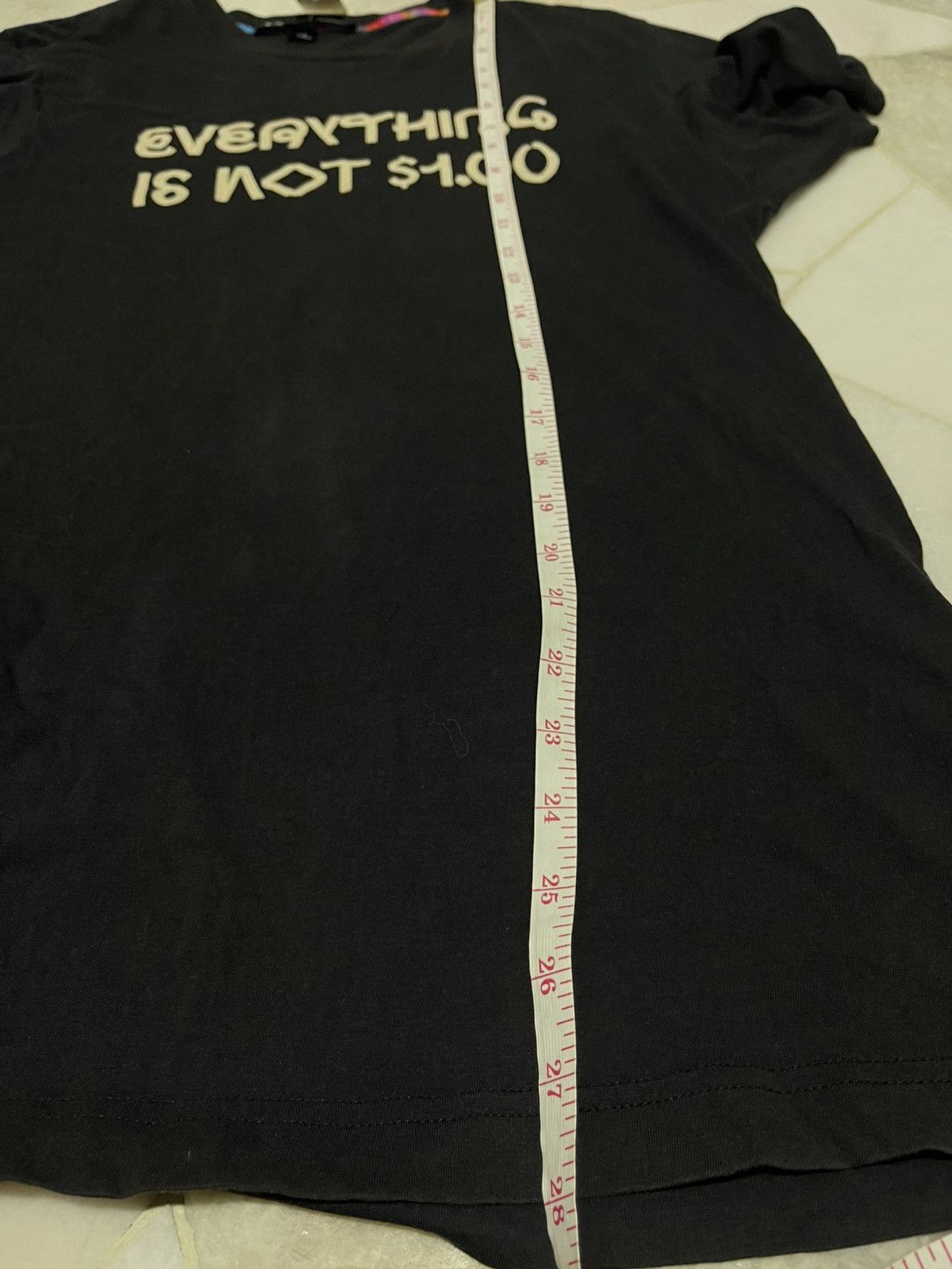 Yohji Yamamoto Y-3 Yohji Yamamoto 'Everything Is Not $1.00' Tee Size US S / EU 44-46 / 1 - 12 Thumbnail
