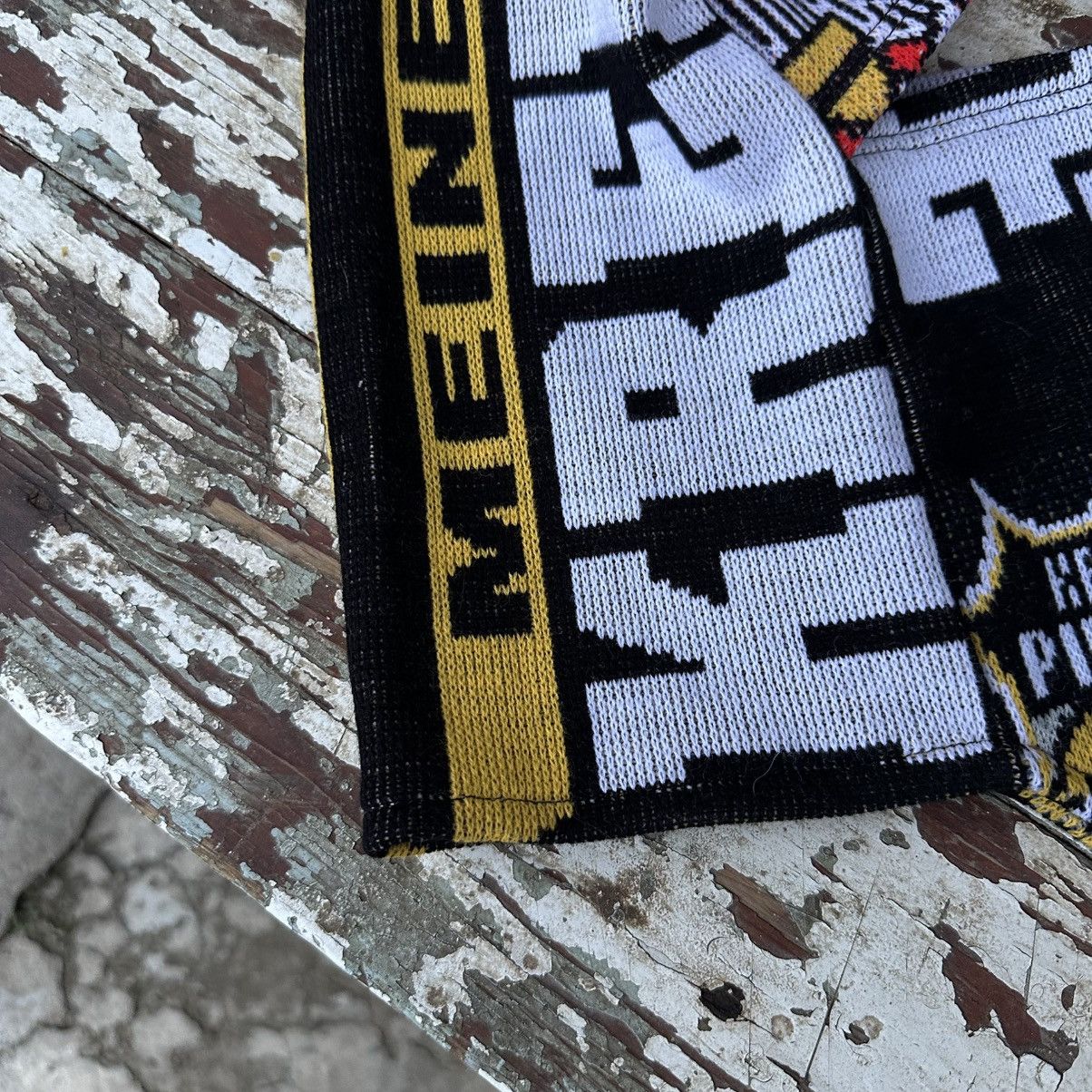 Custo Barcelona Vintage Custom Balaclava Hand Made By Me Football Scarf Y2K Size ONE SIZE - 3 Thumbnail