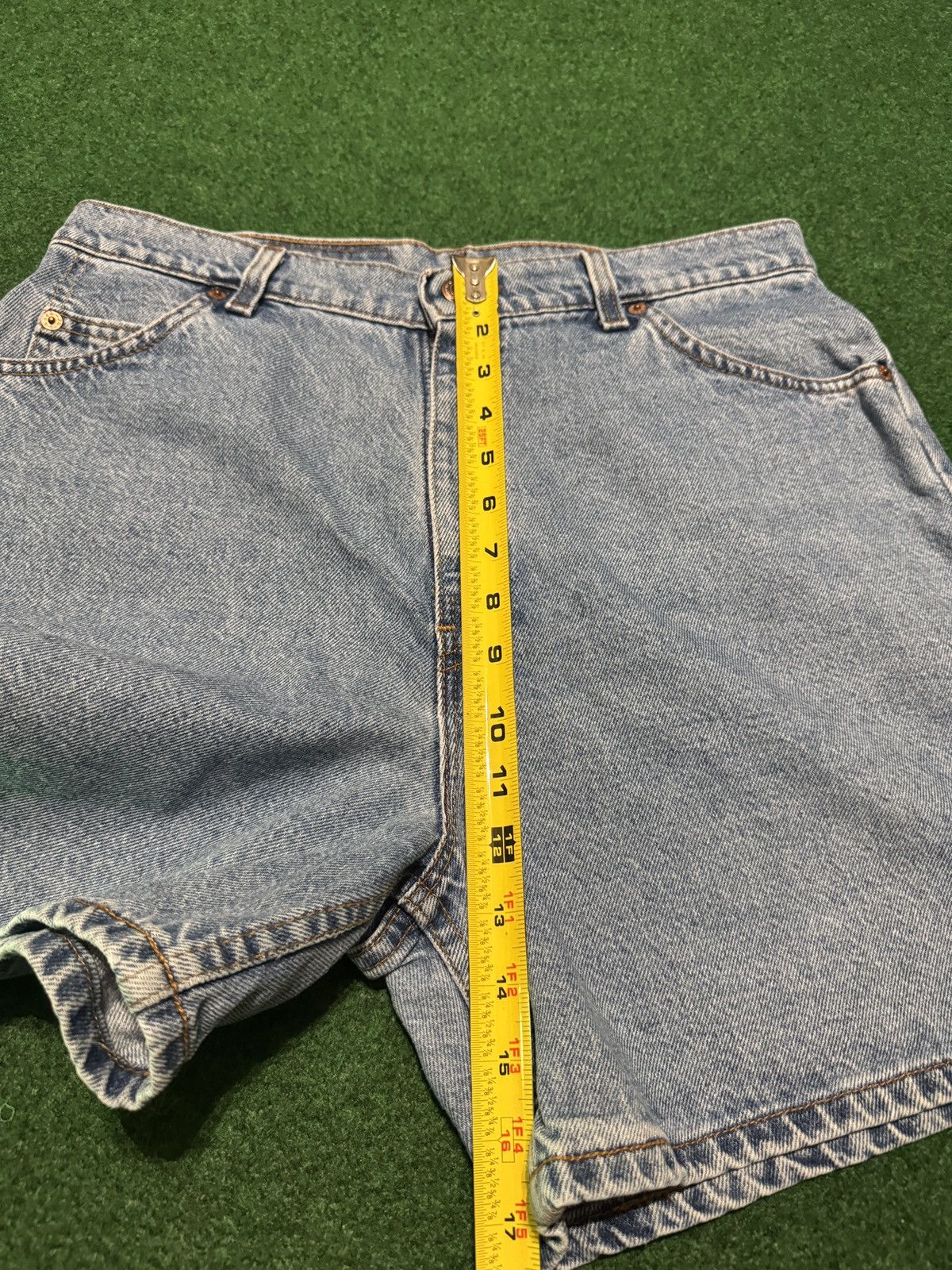 Levi's Vintage Clothing Levi's High Rise Women's 14 Jorts Vintage 920 7” Jean Shorts Size 36" / US 14 / IT 50 - 10 Thumbnail