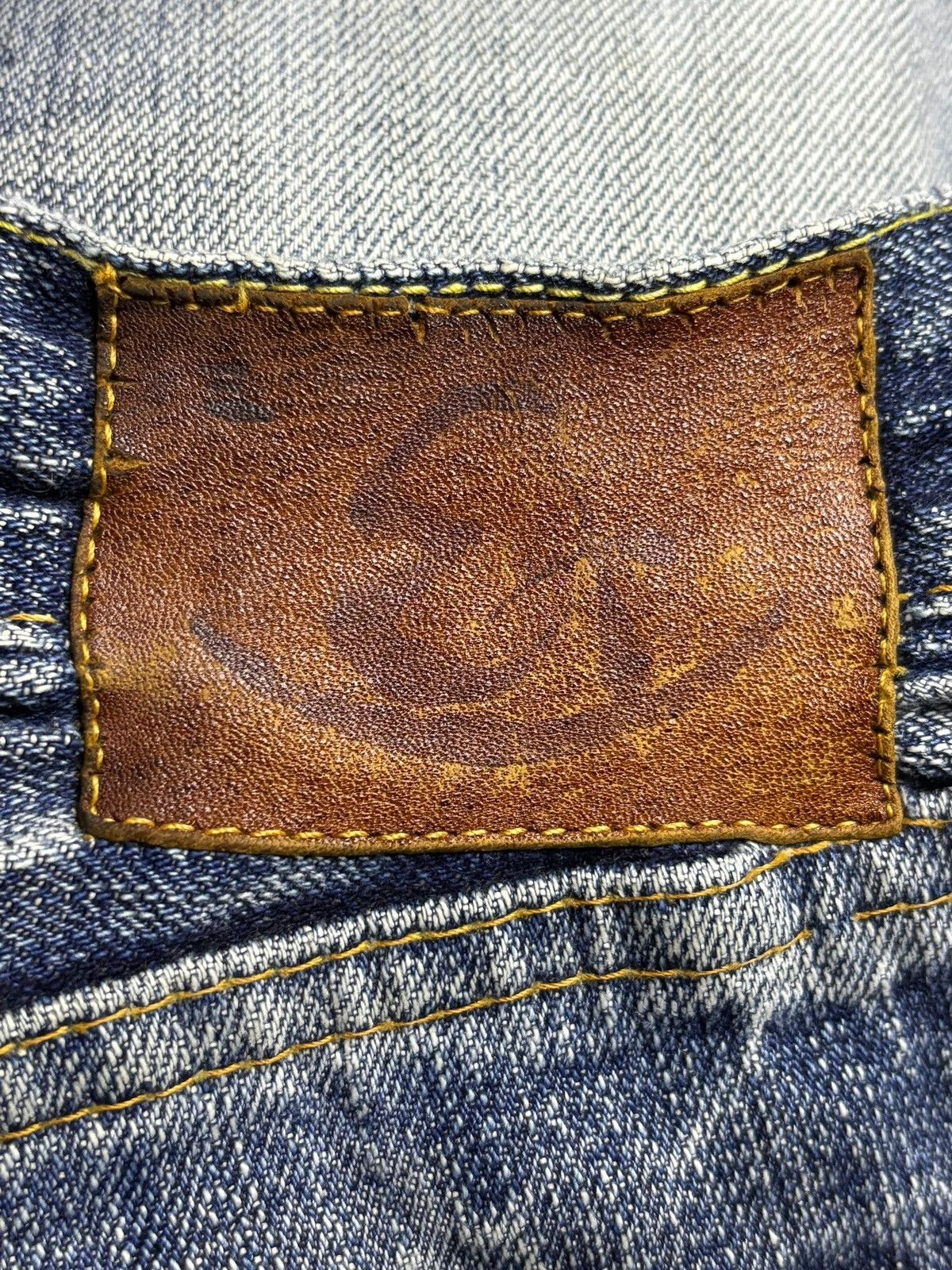 Eternal × Japanese Brand Vintage Japanese Eternal Mud Wash Distressed Jeans Size US 29 - 11 Thumbnail