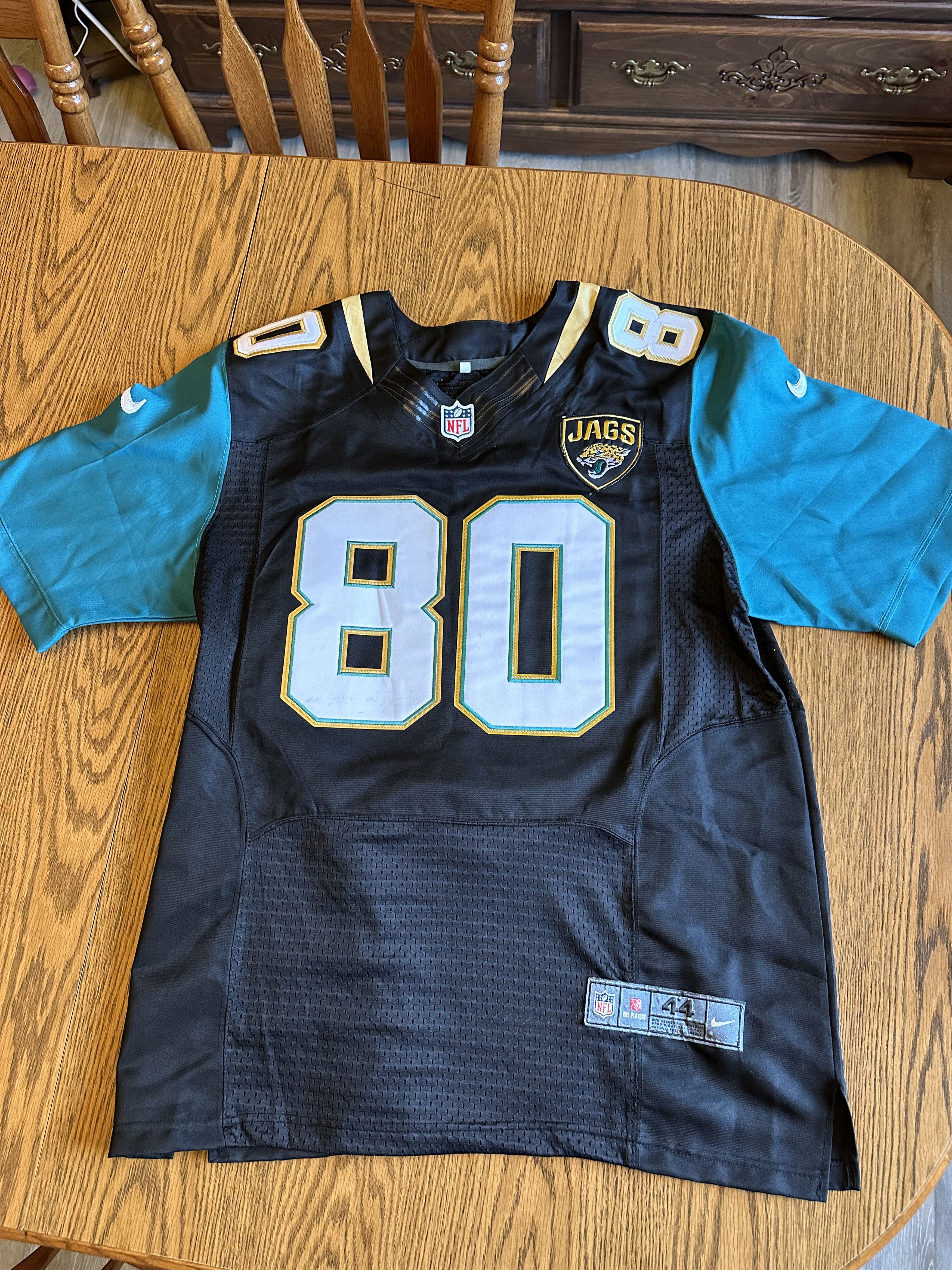 NFL Jacksonville Jaguars (Julius Thomas) Men's American Football Home Game  Jersey. Nike FI