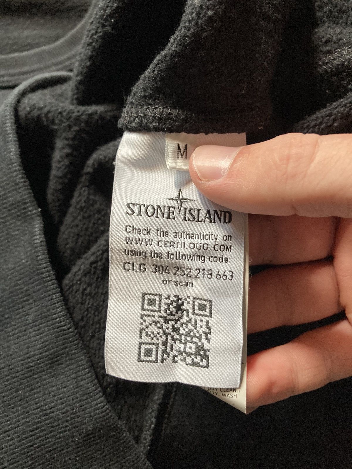 Stone Island × Vintage ⛩️Stone Island Sweatshirt Crewneck Black Badge Patch rare M Size US M / EU 48-50 / 2 - 7 Thumbnail