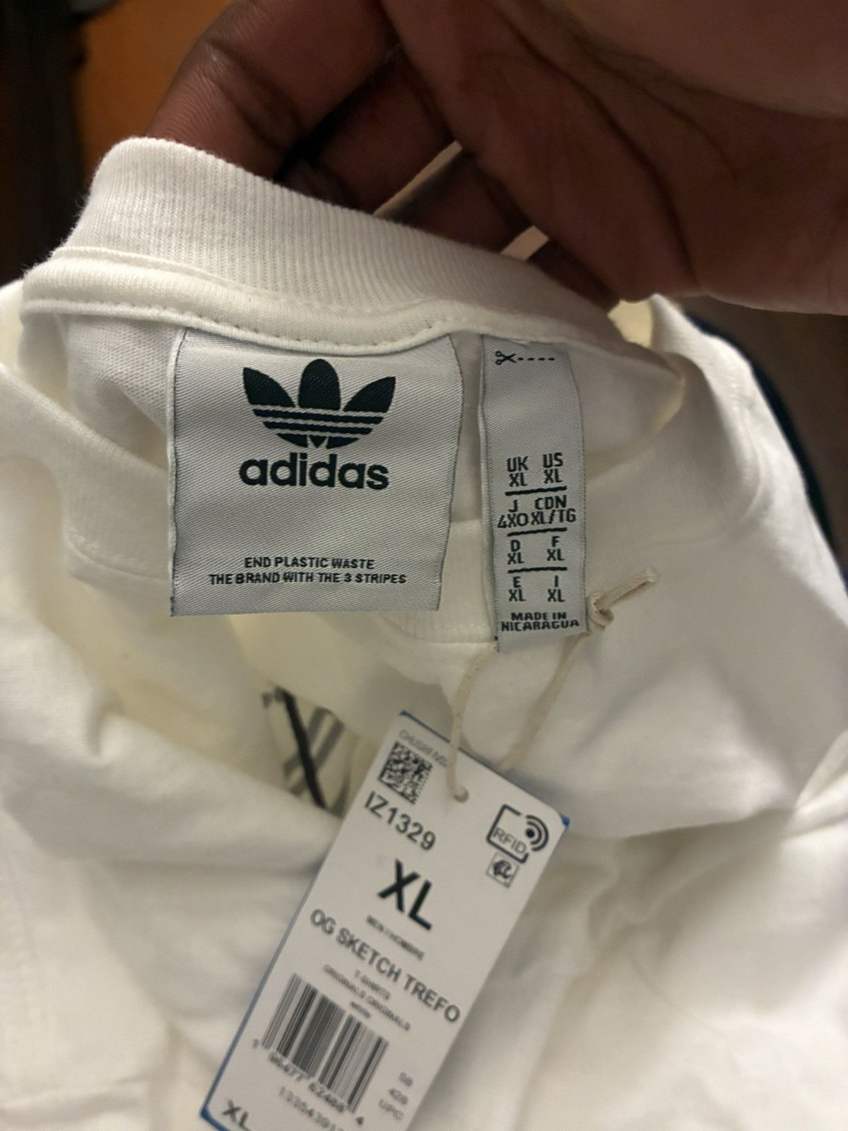 Adidas Adidas Originals white tee, Size XL #adidas #tee Size US XL / EU 56 / 4 - 4 Thumbnail