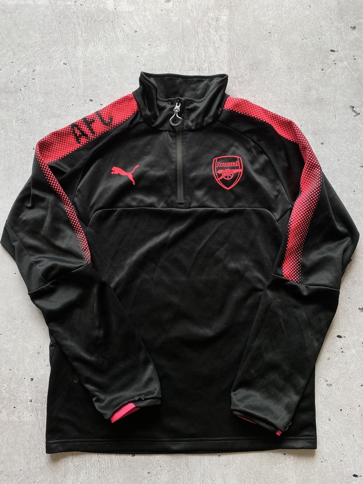 Puma 2017-18 Arsenal Puma 1/3 Zip Training Top Soccer Football Size US M / EU 48-50 / 2 - 2 Thumbnail