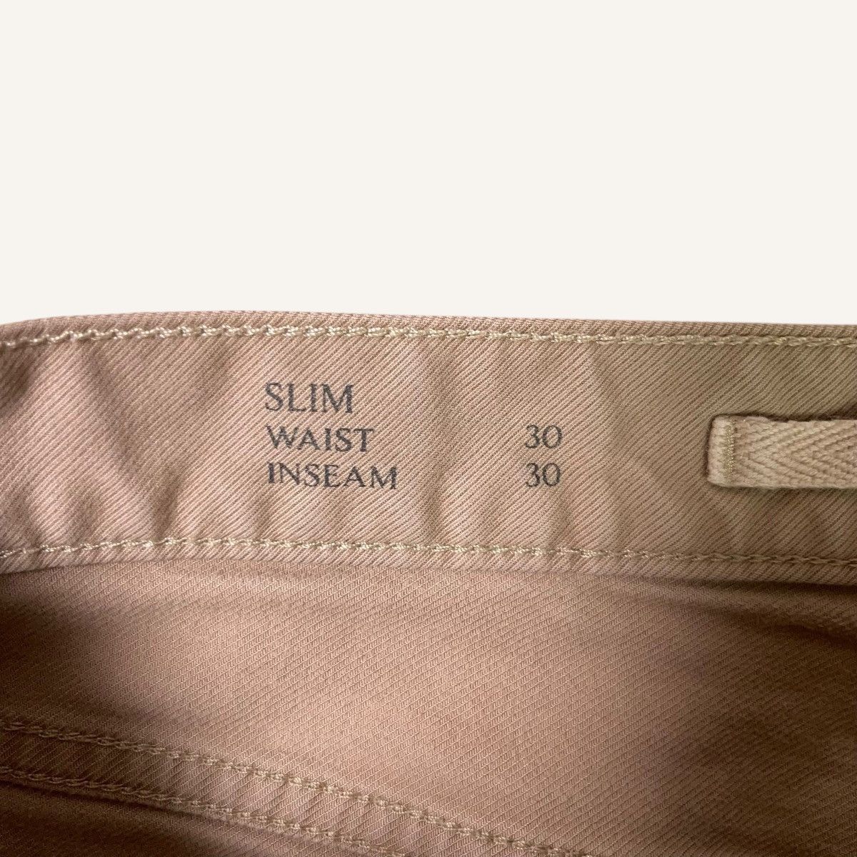 Banana Republic Banana Republic Slim Twill Traveler Pants in Khaki Size US 30 / EU 46 - 10 Thumbnail