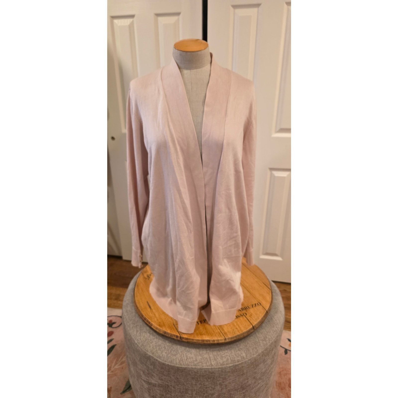 Other 89th & Madison Blush Pink Open Cardigan Size 1x NWOT Size XL / US 12-14 / IT 48-50 - 1 Thumbnail