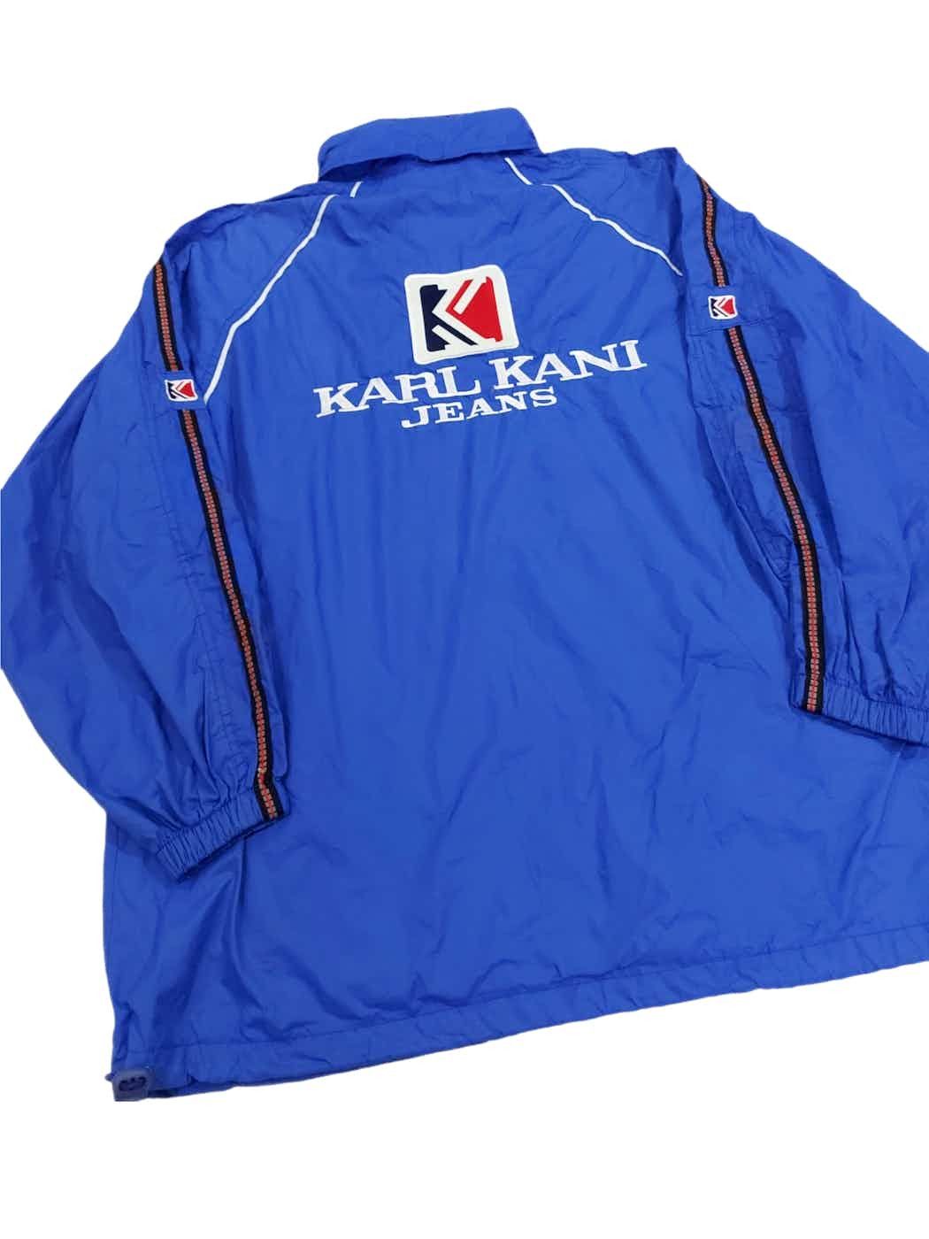 Karl Kani Rare!Vintage Karl Kani Designer Streetwear Big Logo Back Hit Size US L / EU 52-54 / 3 - 4 Thumbnail