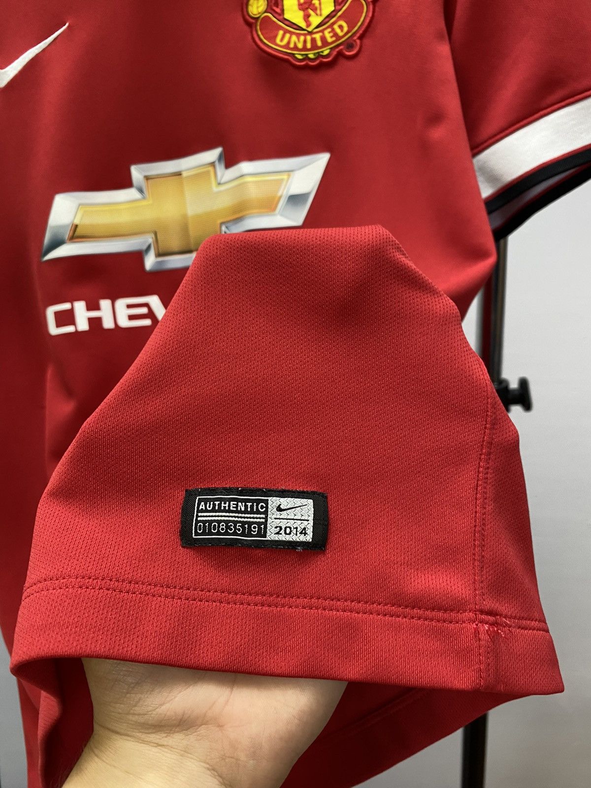 Nike Nike Manchester United 2014 2015 Home Football Shirt Jersey Size US M / EU 48-50 / 2 - 8 Thumbnail