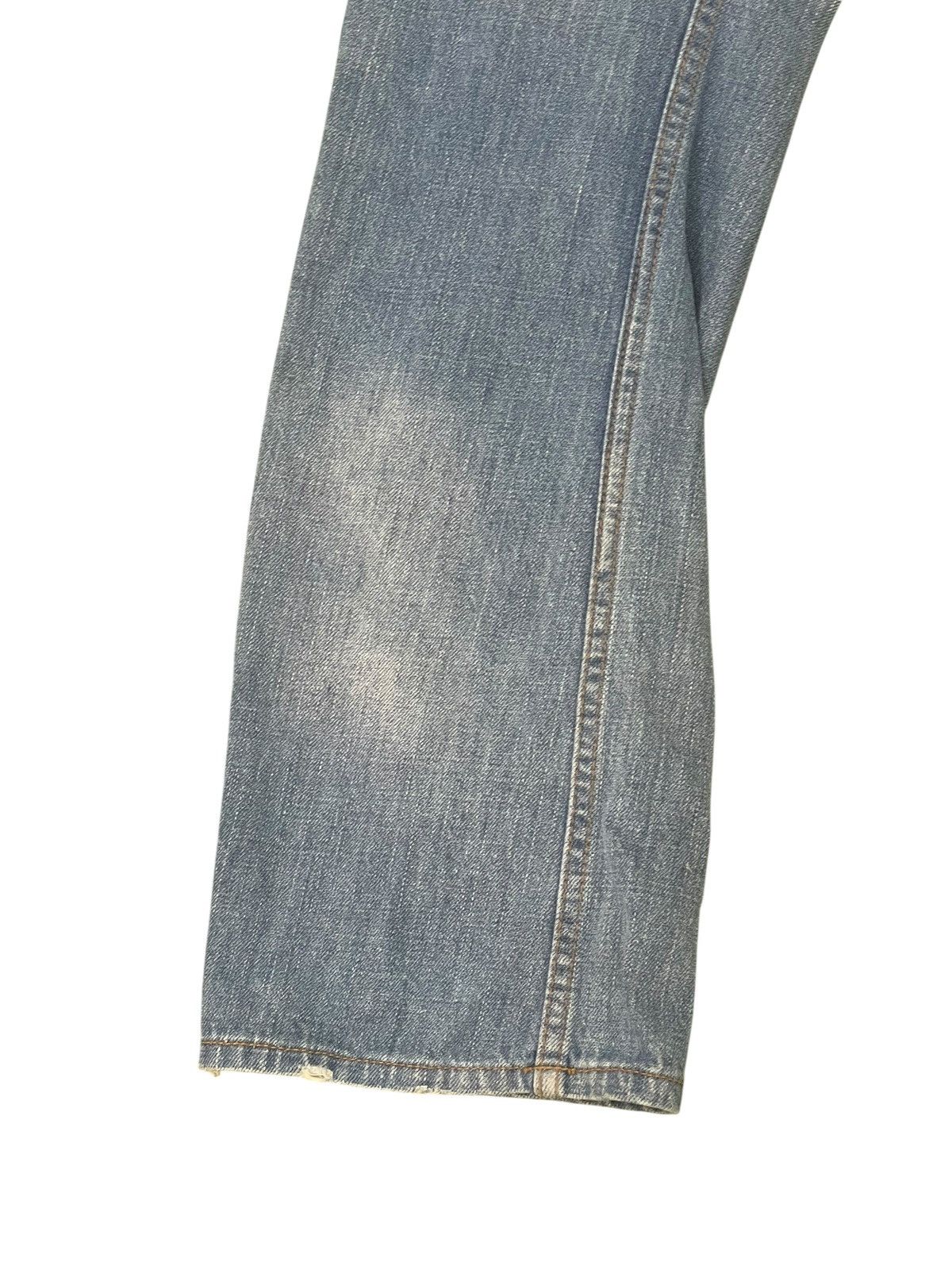 Japanese Brand Double Waist Jeans Dominate Slim Denim 2🟦2 Size US 31 - 3 Thumbnail