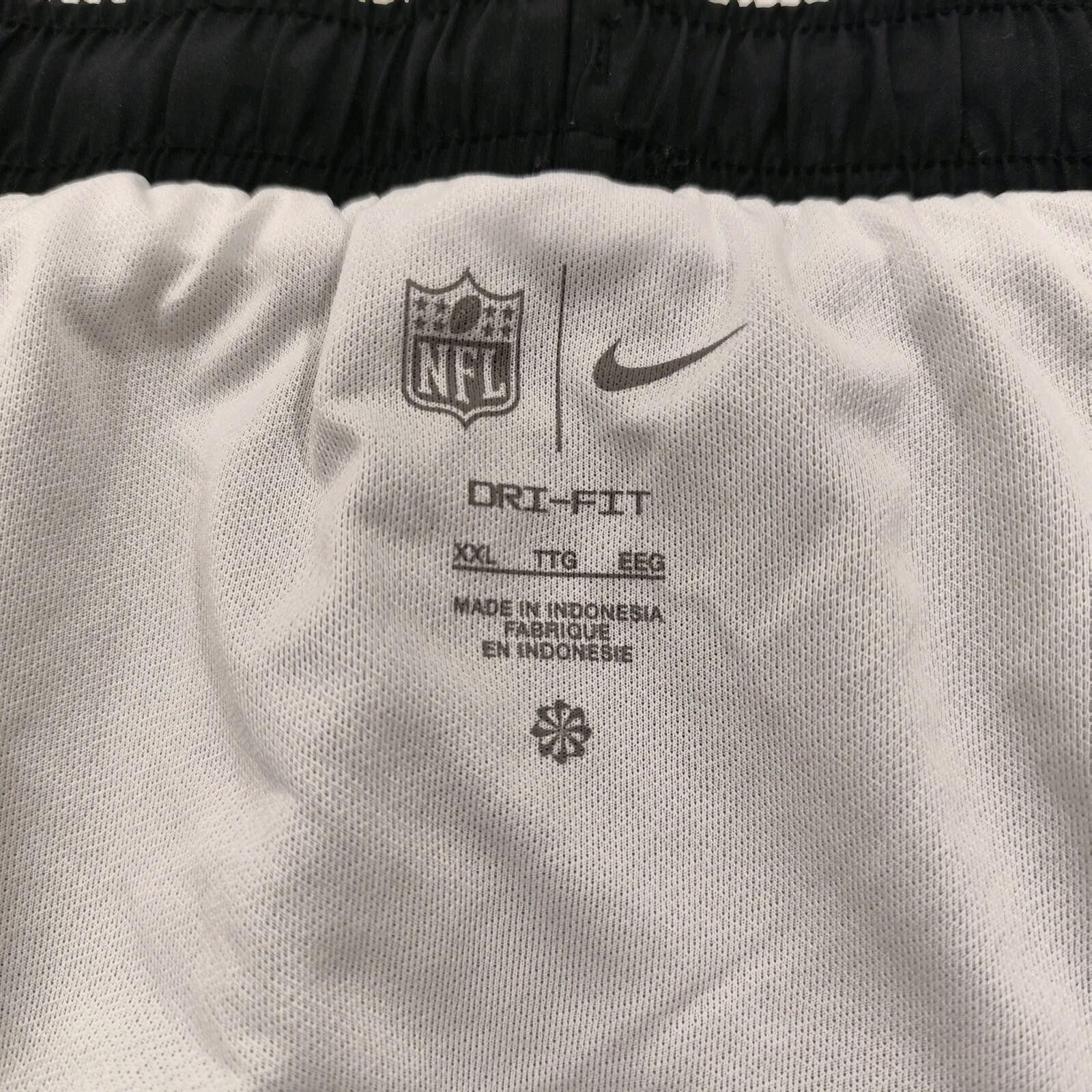 Nike Nike Dri-Fit Athletic Shorts Women's XXL Black White Size 42" / US 20 - 11 Thumbnail