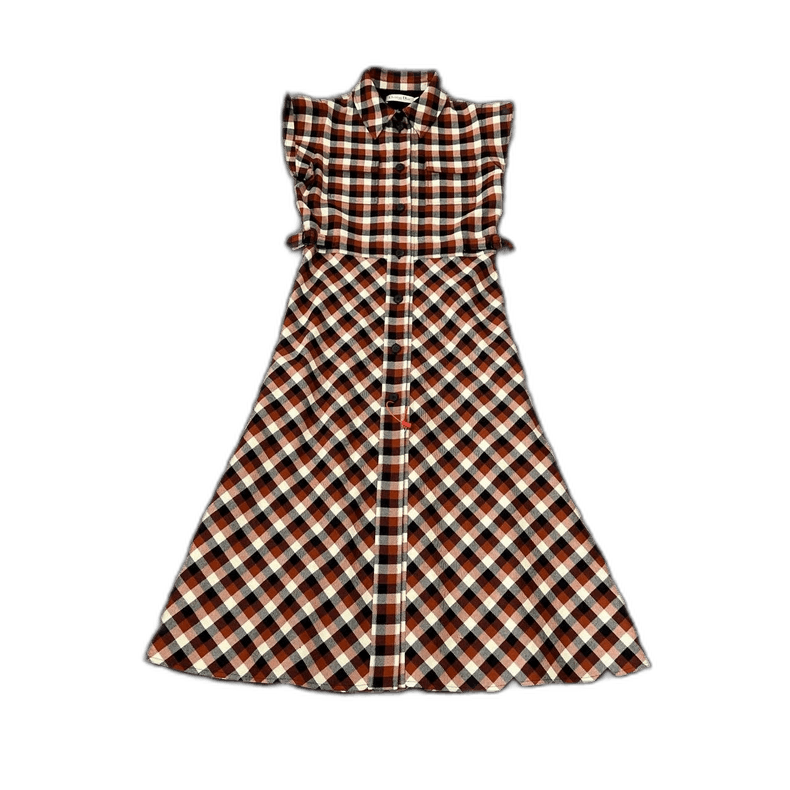 Dior Dior Plaid Dress with Classic Design Size M / US 6-8 / IT 42-44 - 1 Thumbnail