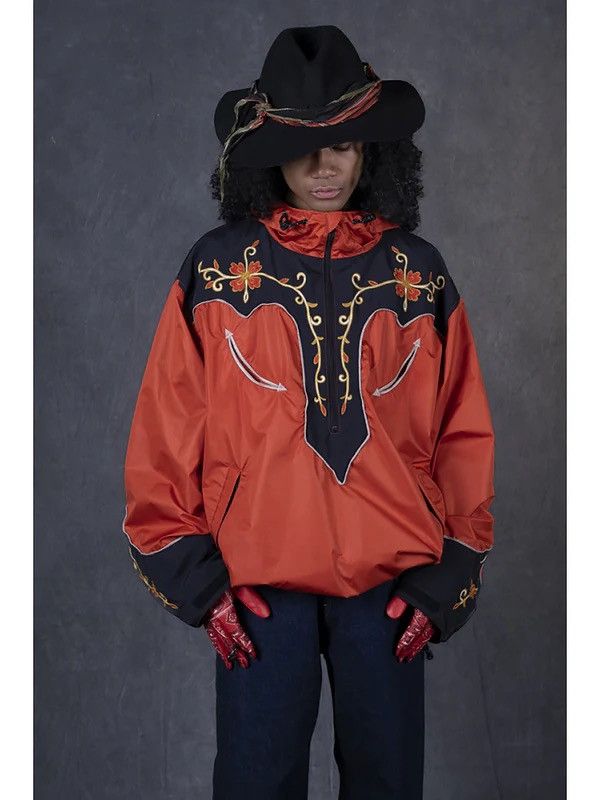 Kapital Kapital tenesse taffeta embroidered light parka Size US L / EU 52-54 / 3 - 6 Thumbnail
