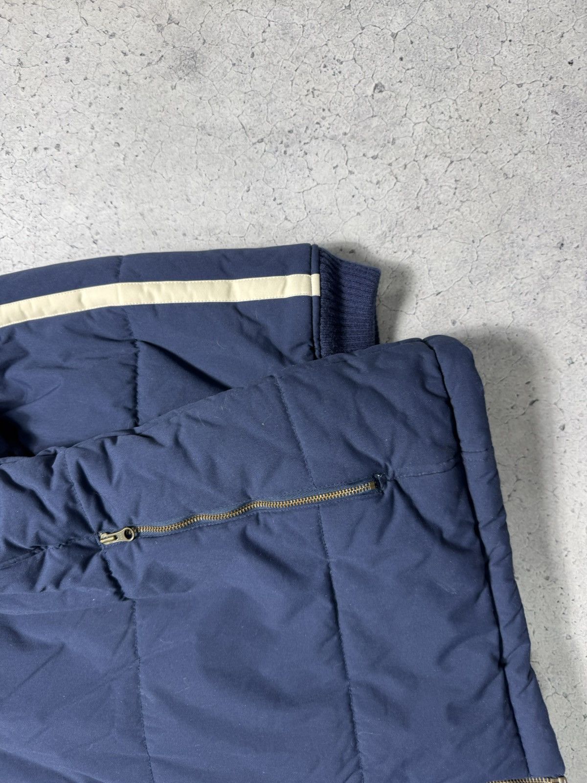 Nike Nike Athletic Swoosh Vintage Down Puffer Jacket Y2K Drill Size US XL / EU 56 / 4 - 4 Thumbnail
