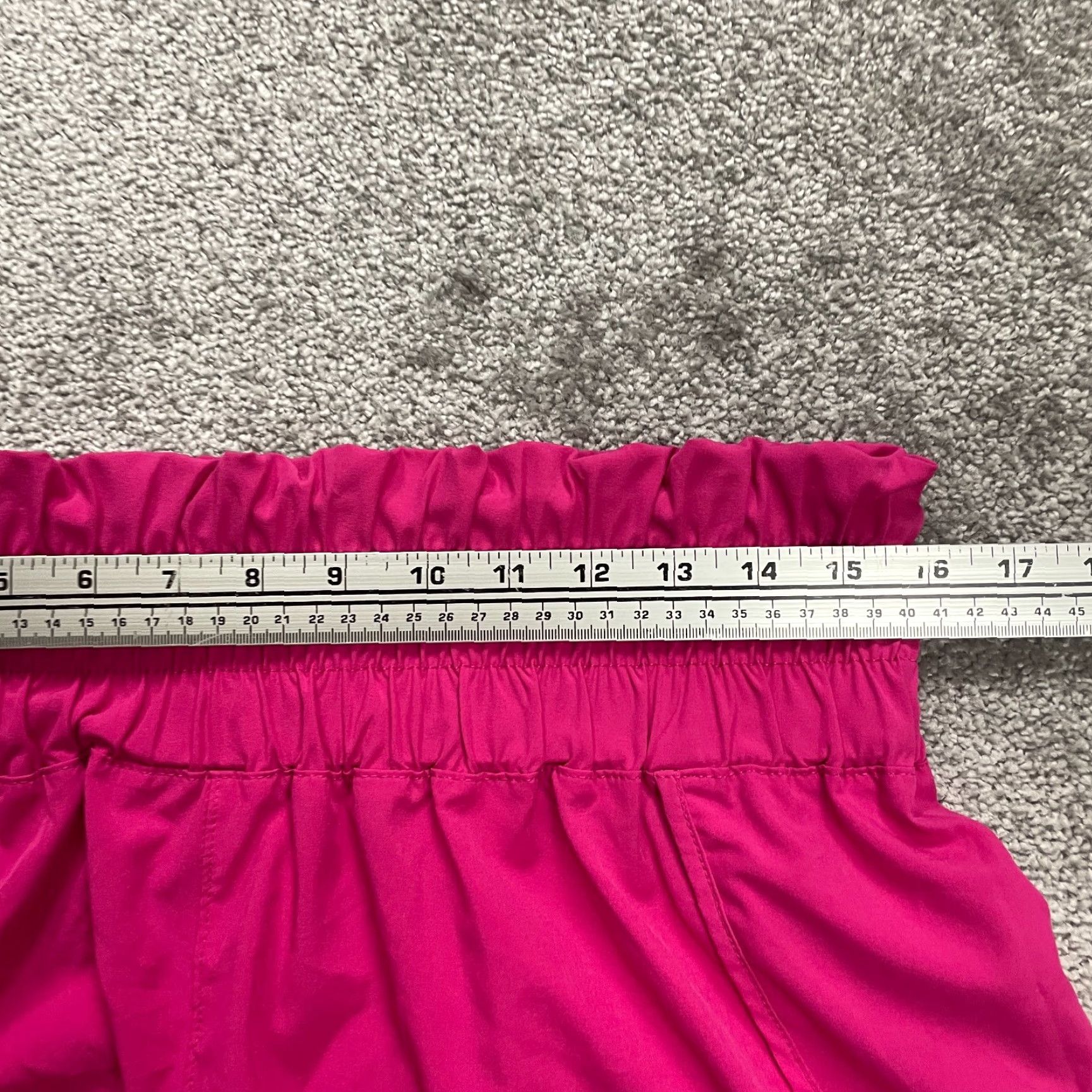 Vintage No Boundaries Active Shorts Juniors L Pink 32x2 Elastic Waist Breathable Lightweight Athletic Running Gym Short Size 32" / US 10 / IT 46 - 7 Thumbnail