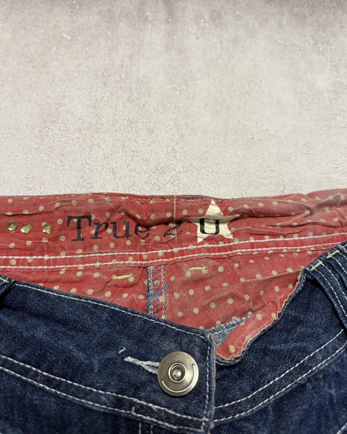 Japanese Brand SICK🔥 Japanese Bootcut Baggy Distressed Wash Jeans Pants 90s Size US 36 / EU 52 - 8 Thumbnail