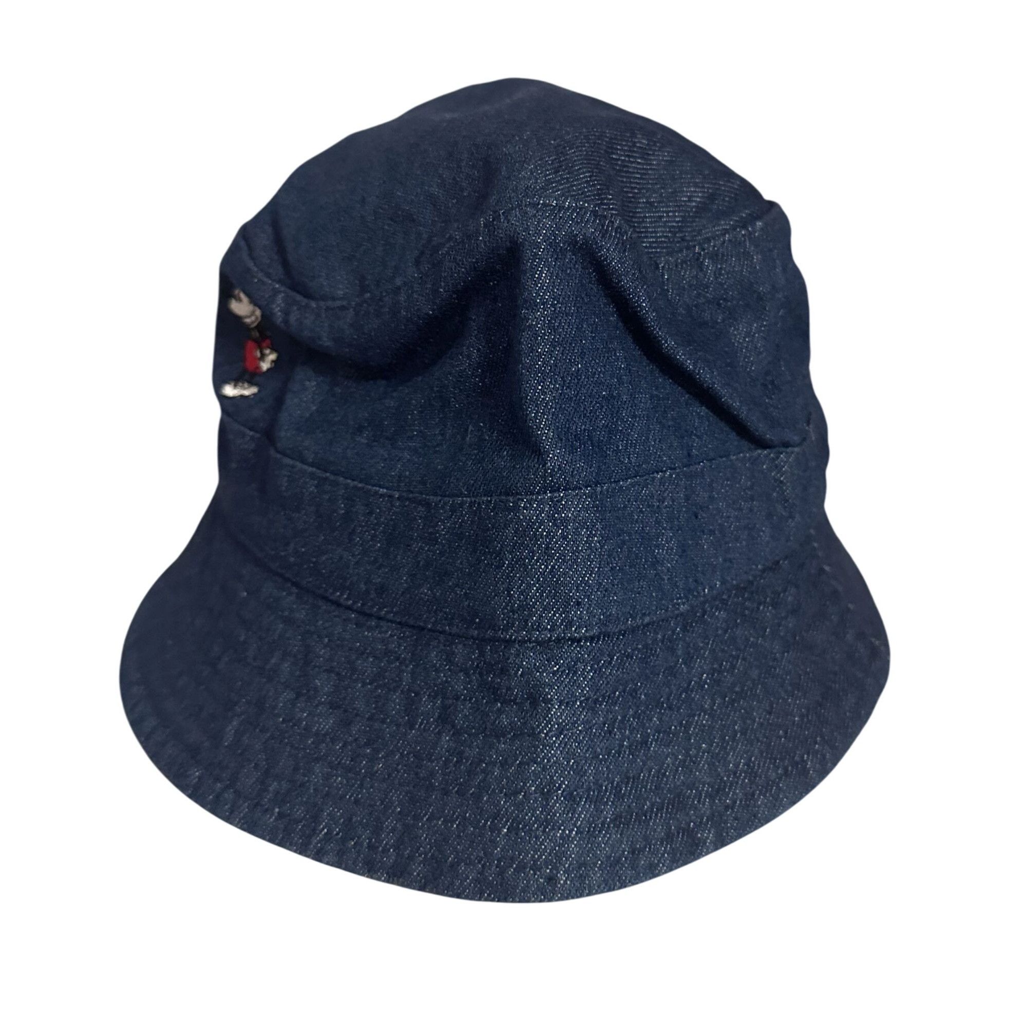 Disney Walt Disney Mickey Mouse Embroidered Bucket Hat Navy Blue De Size ONE SIZE - 2 Thumbnail